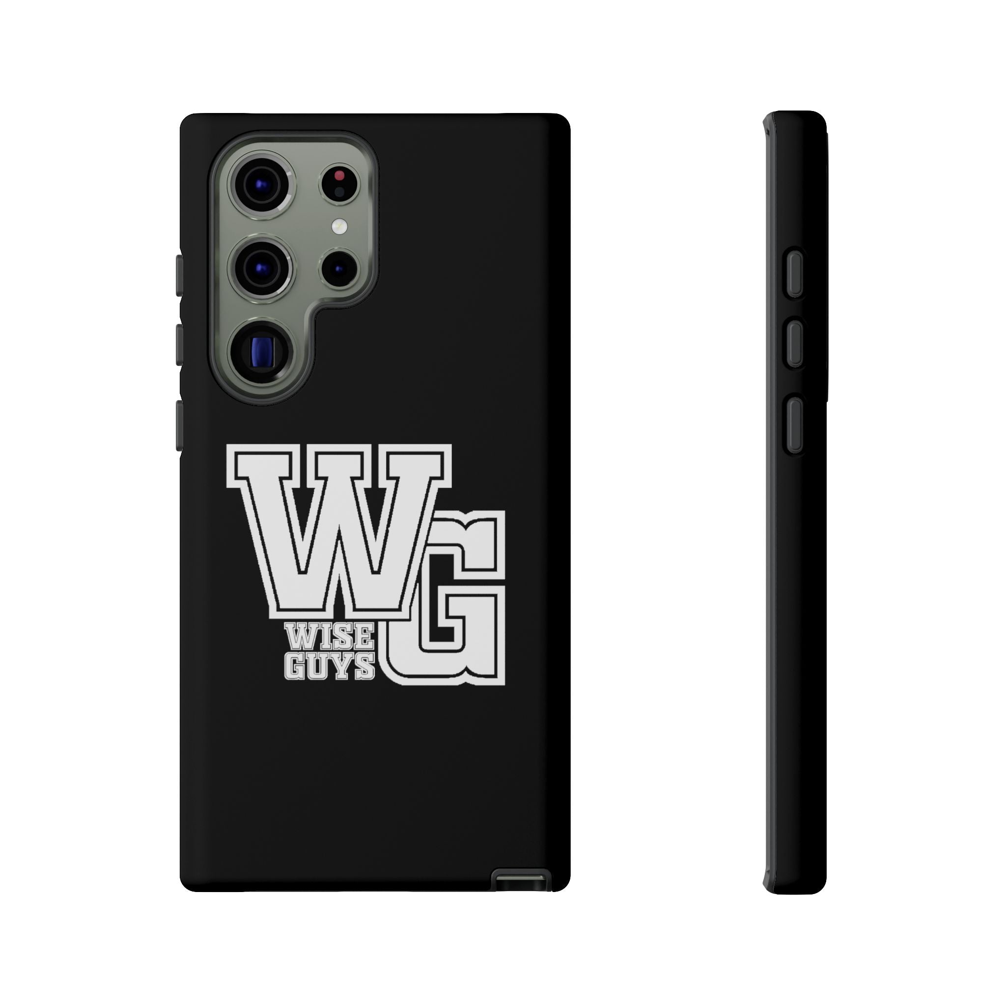 Wise Guys 'WG' Tough Phone Case — Protective White Phone Cover