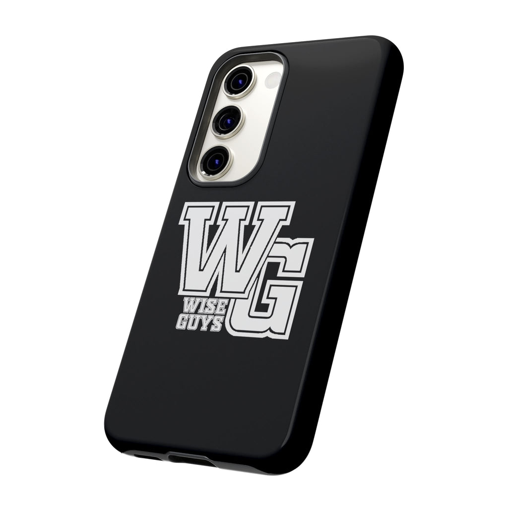 Wise Guys 'WG' Tough Phone Case — Protective White Phone Cover