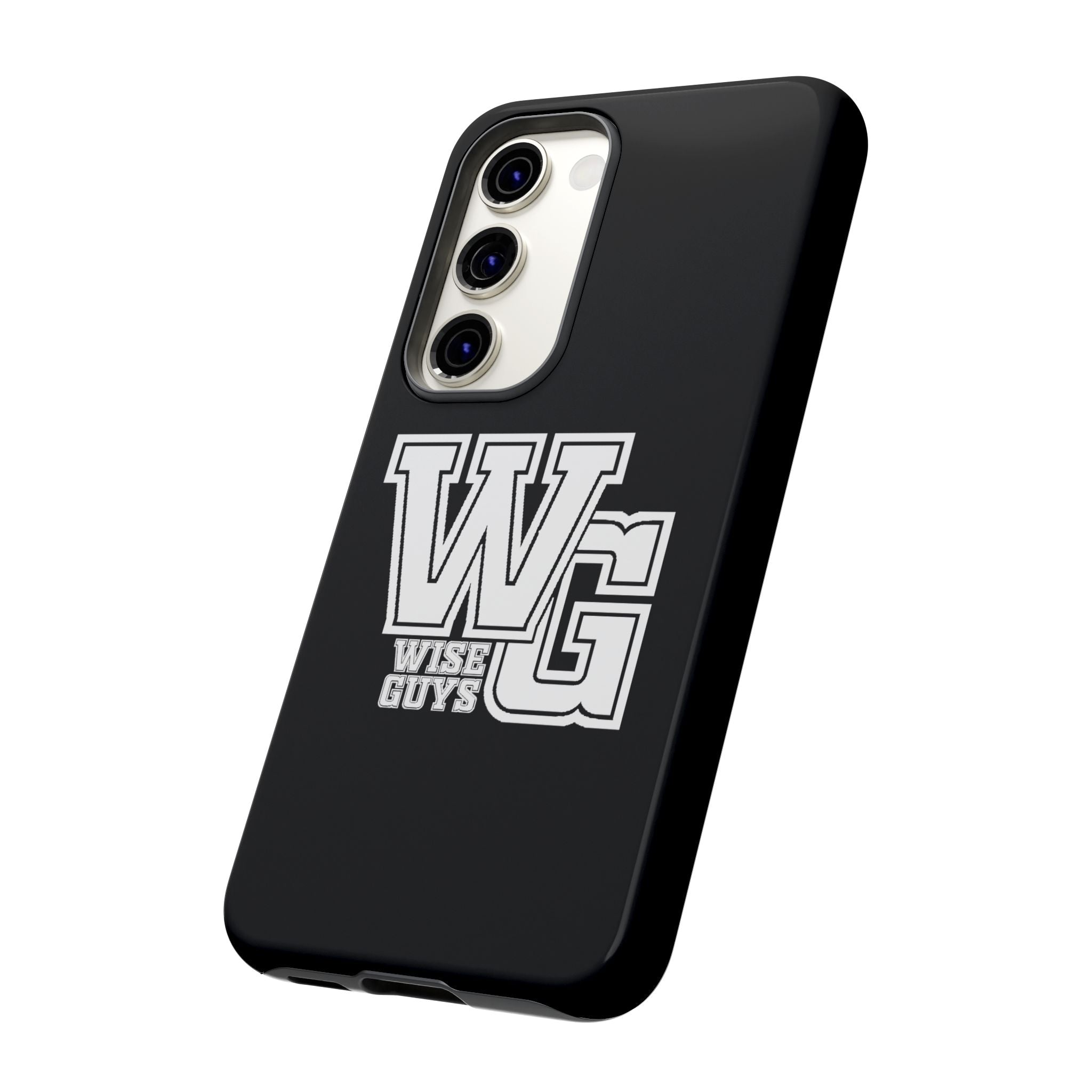 Wise Guys 'WG' Tough Phone Case — Protective White Phone Cover