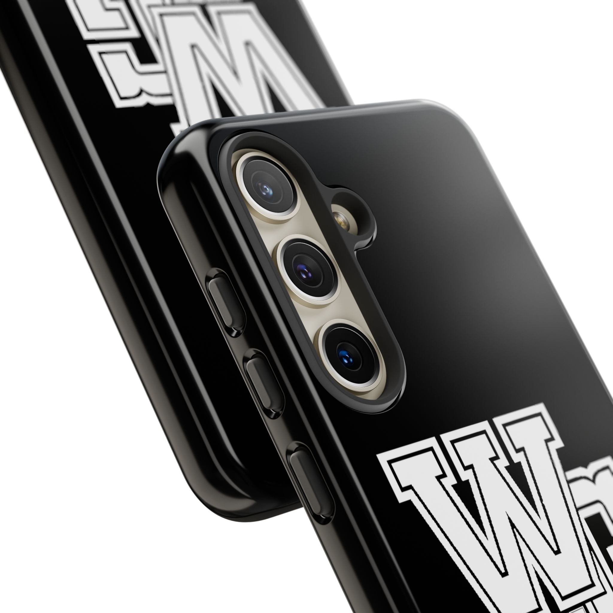 Wise Guys 'WG' Tough Phone Case — Protective White Phone Cover