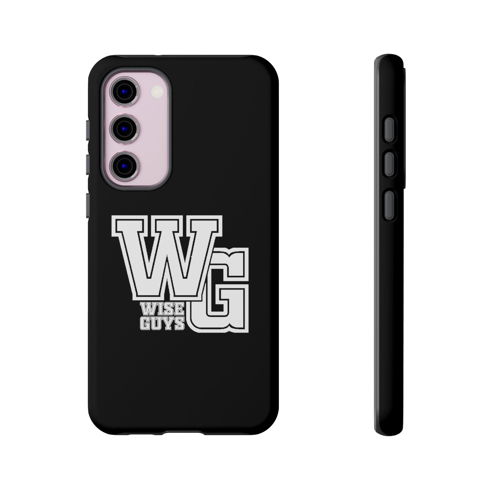 Wise Guys 'WG' Tough Phone Case — Protective White Phone Cover
