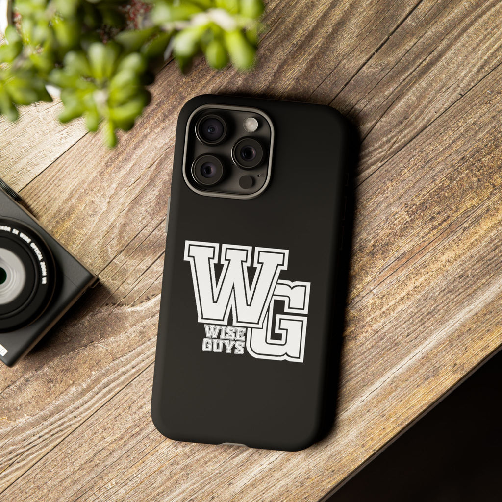 Wise Guys 'WG' Tough Phone Case — Protective White Phone Cover