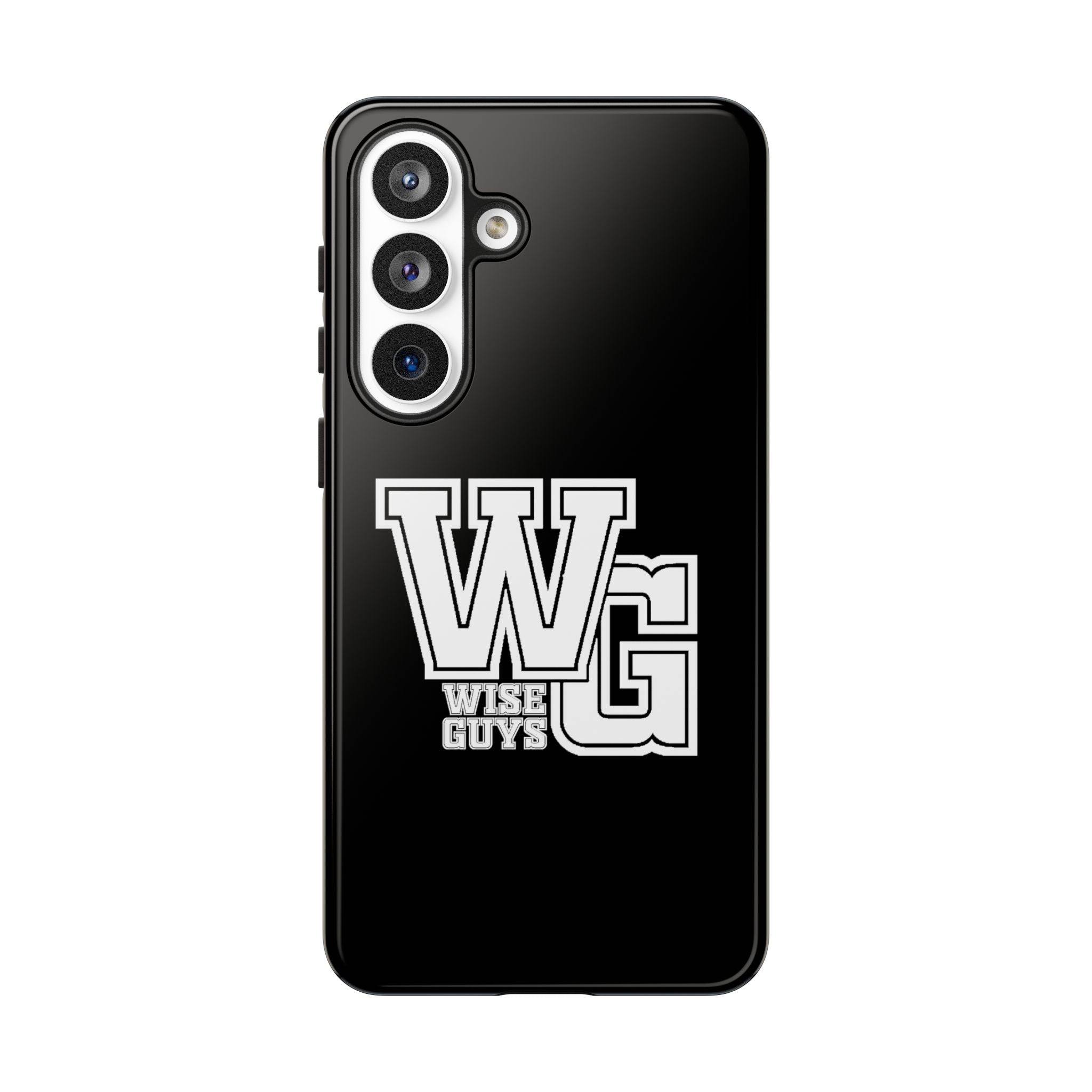Wise Guys 'WG' Tough Phone Case — Protective White Phone Cover