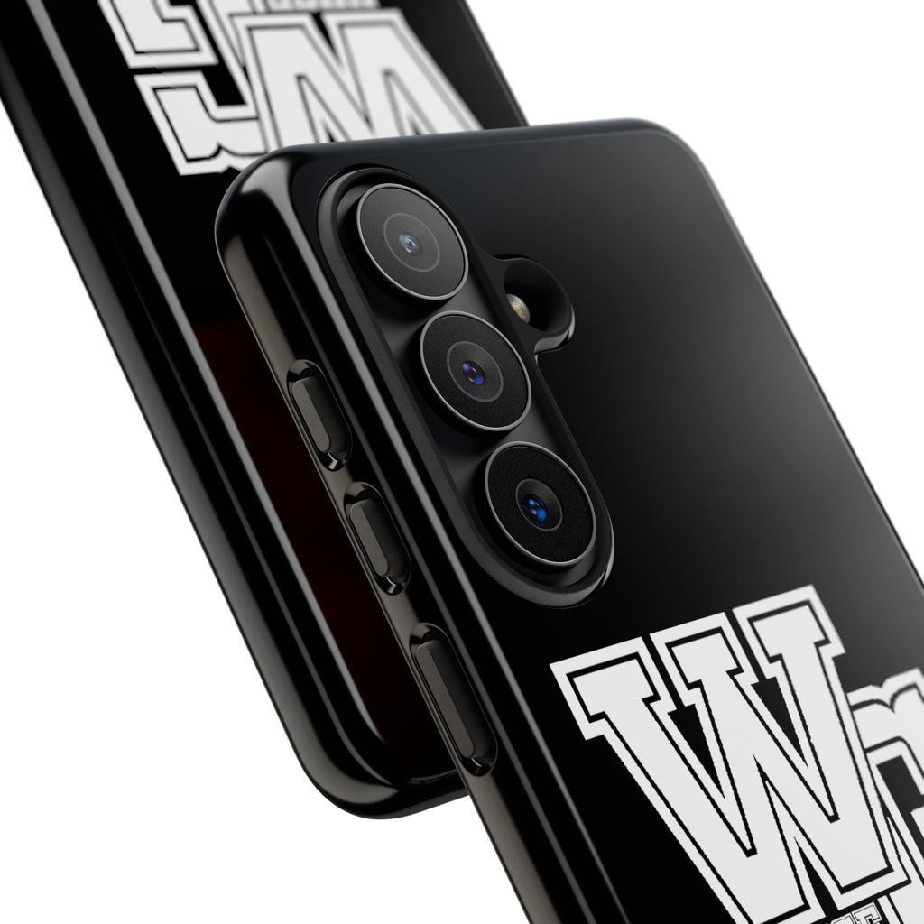 Wise Guys 'WG' Tough Phone Case — Protective White Phone Cover