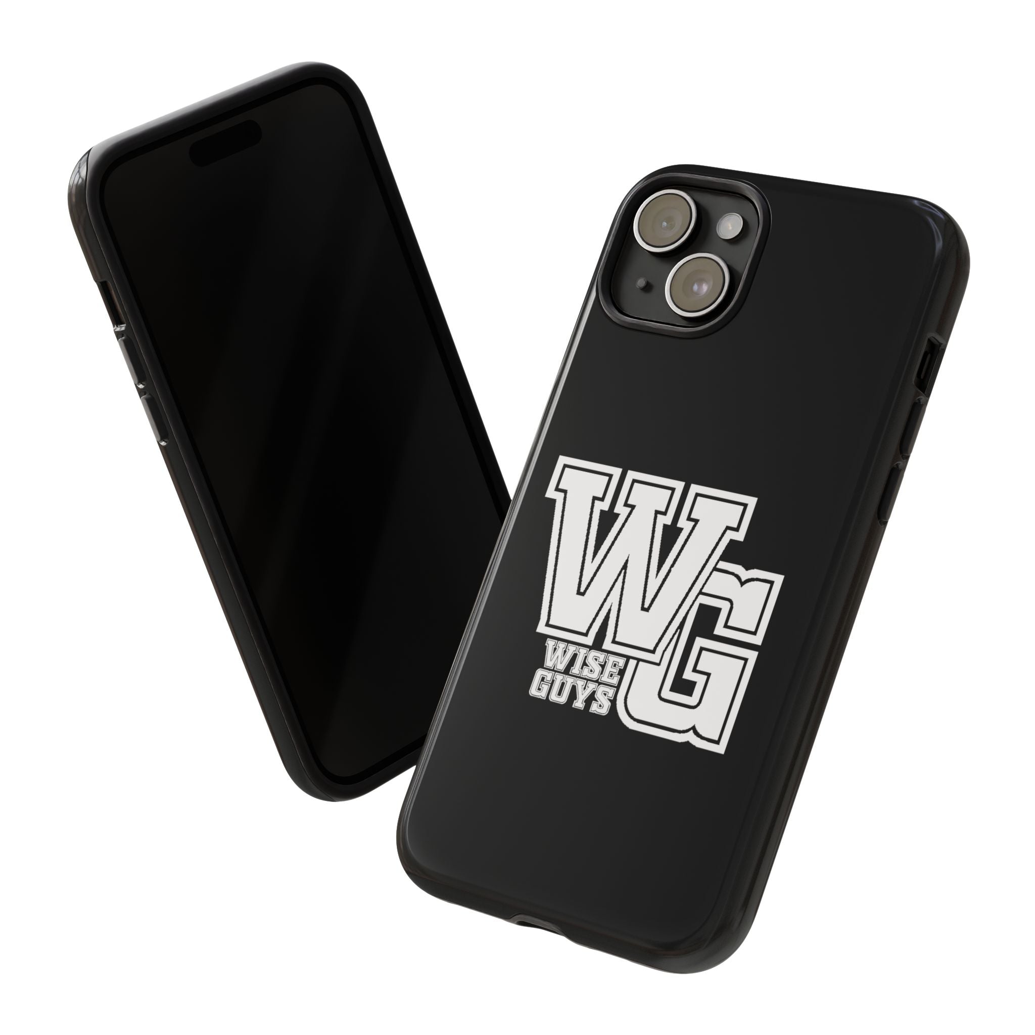 Wise Guys 'WG' Tough Phone Case — Protective White Phone Cover
