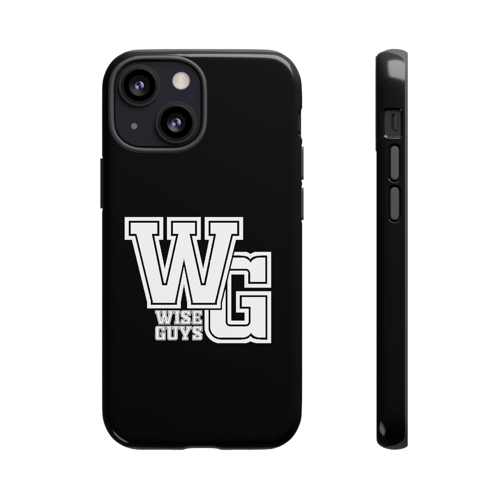 Wise Guys 'WG' Tough Phone Case — Protective White Phone Cover