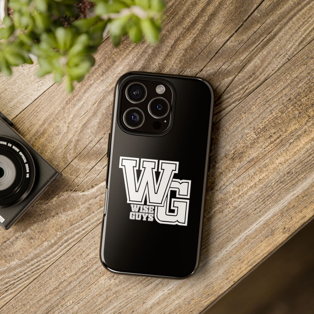 Wise Guys 'WG' Tough Phone Case — Protective White Phone Cover