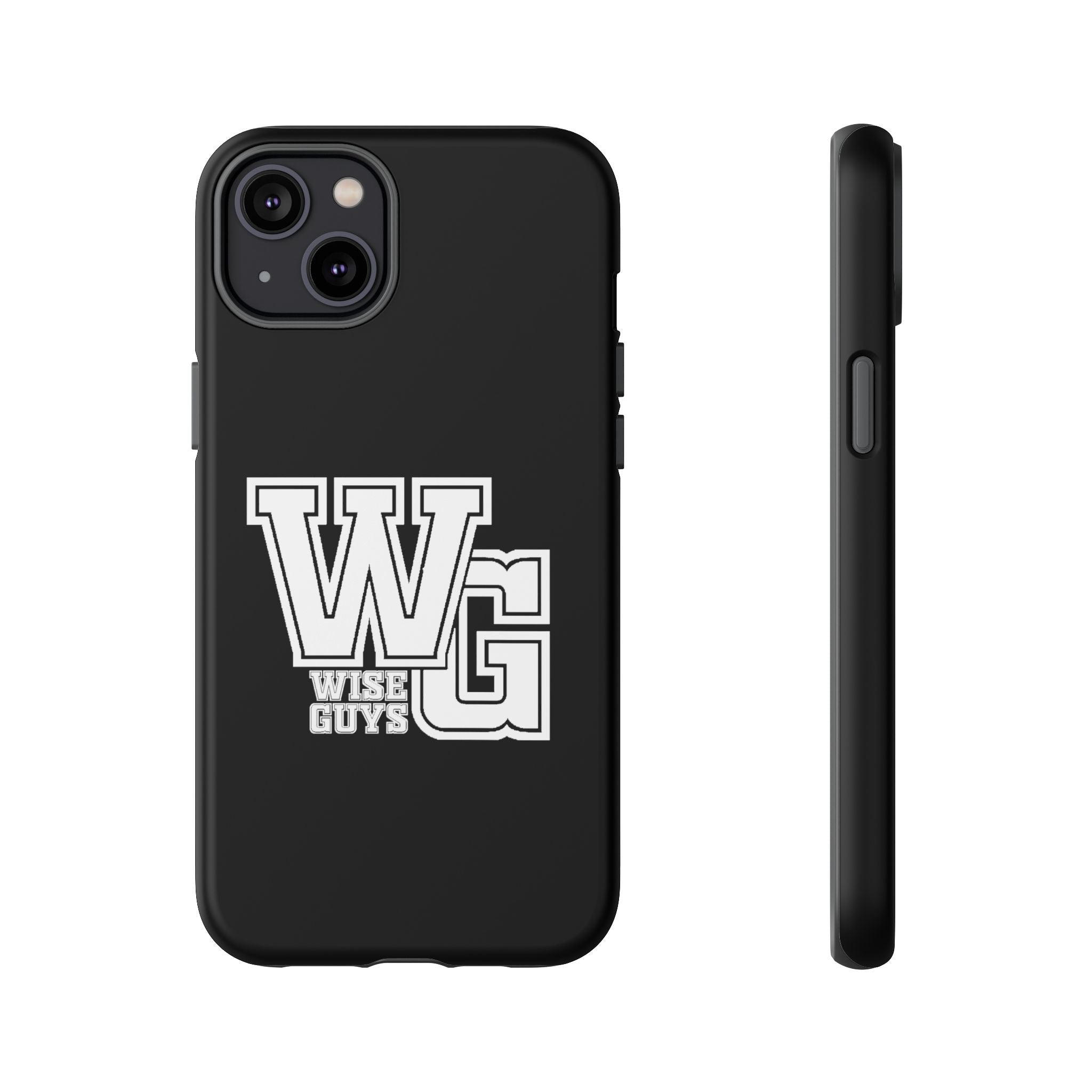 Wise Guys 'WG' Tough Phone Case — Protective White Phone Cover