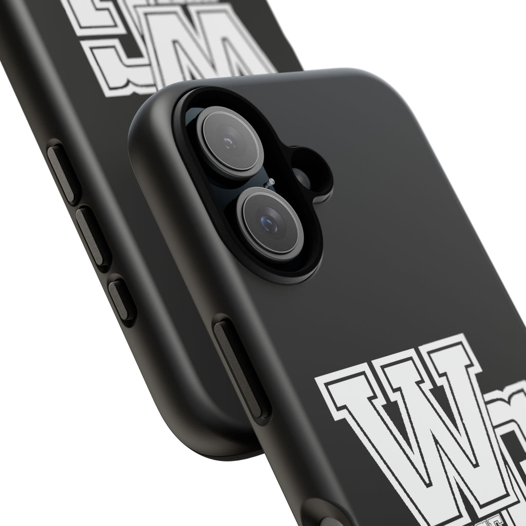 Wise Guys 'WG' Tough Phone Case — Protective White Phone Cover