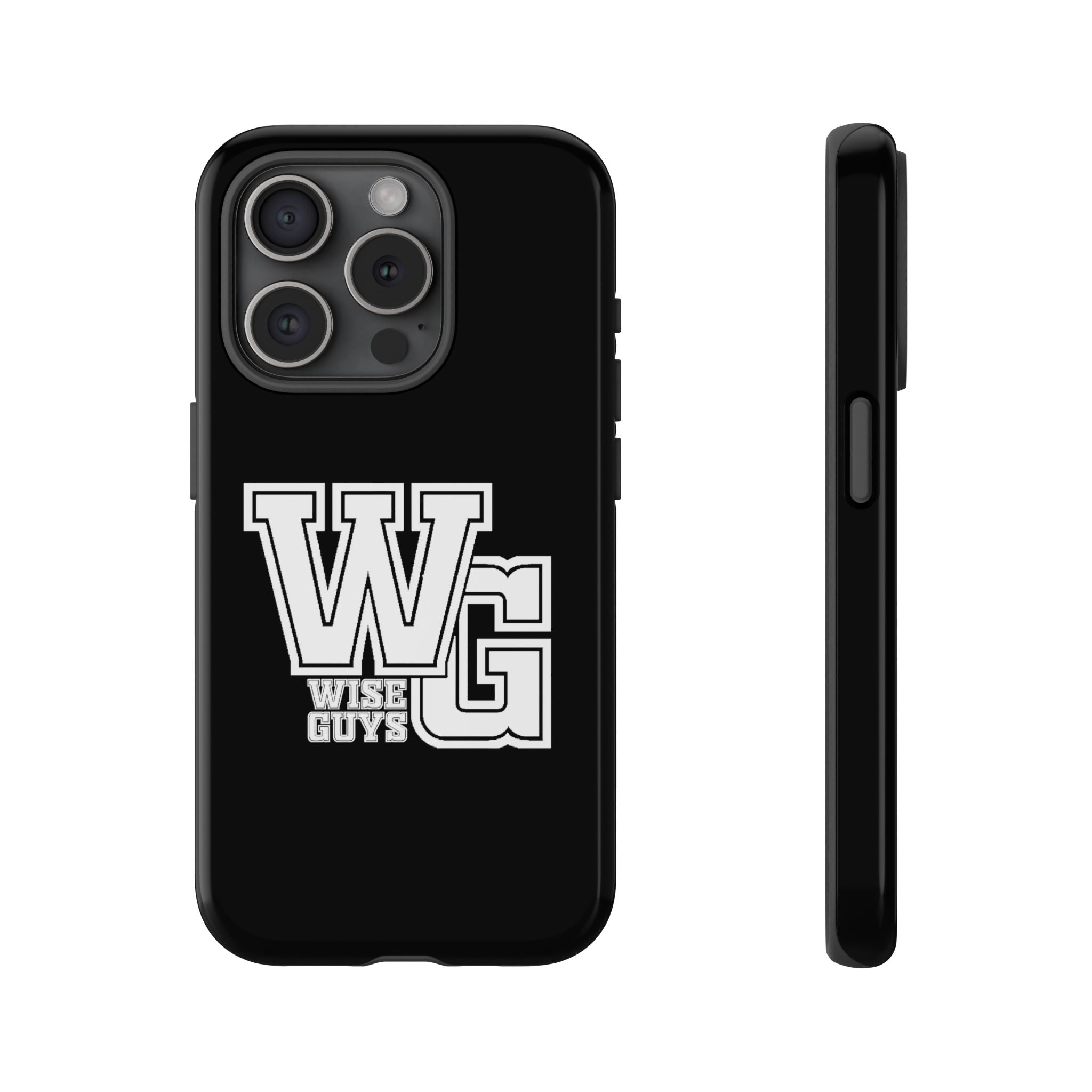 Wise Guys 'WG' Tough Phone Case — Protective White Phone Cover