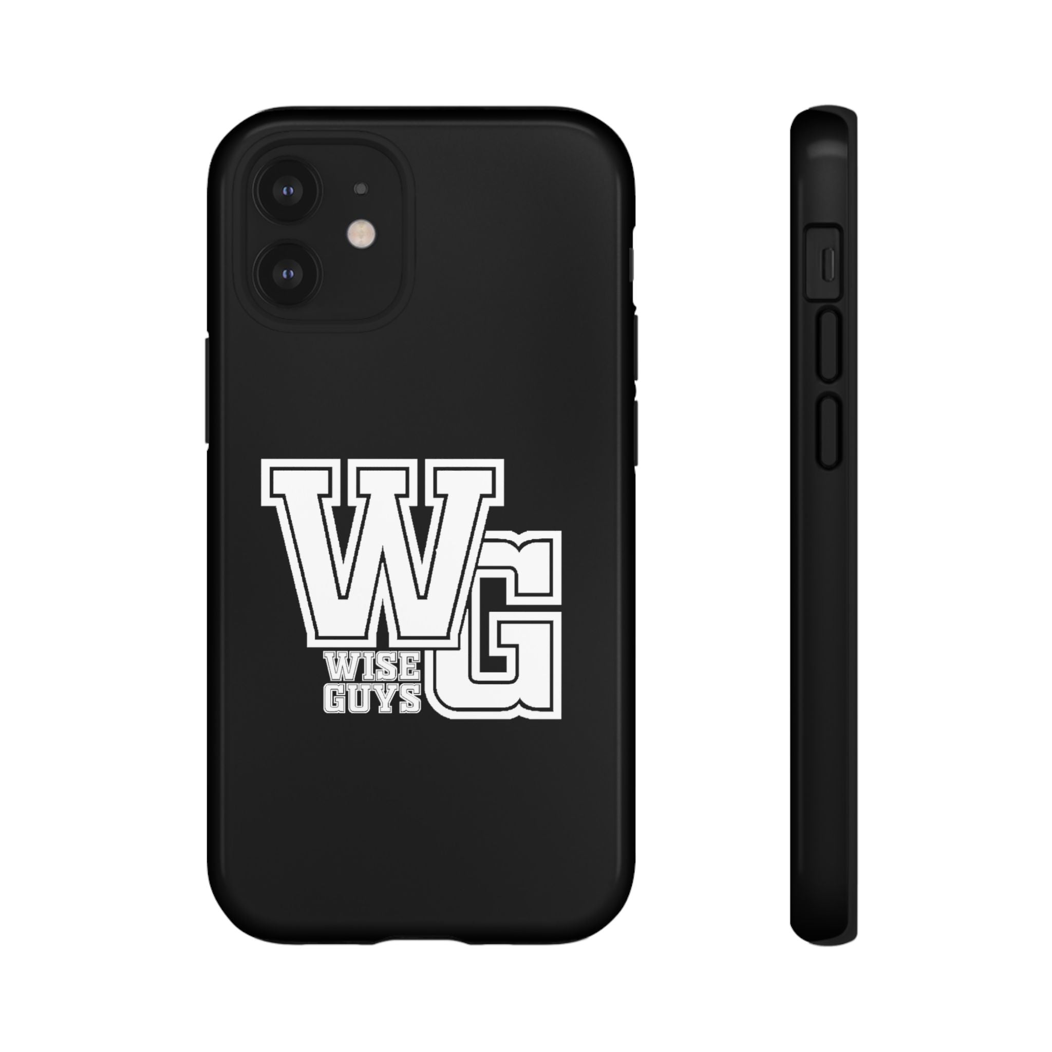 Wise Guys 'WG' Tough Phone Case — Protective White Phone Cover