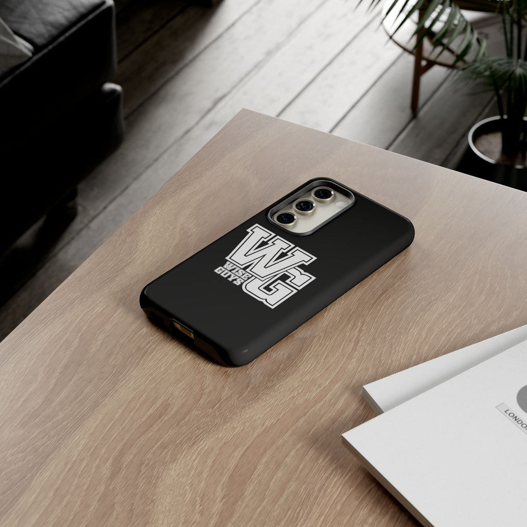 Wise Guys 'WG' Tough Phone Case — Protective White Phone Cover