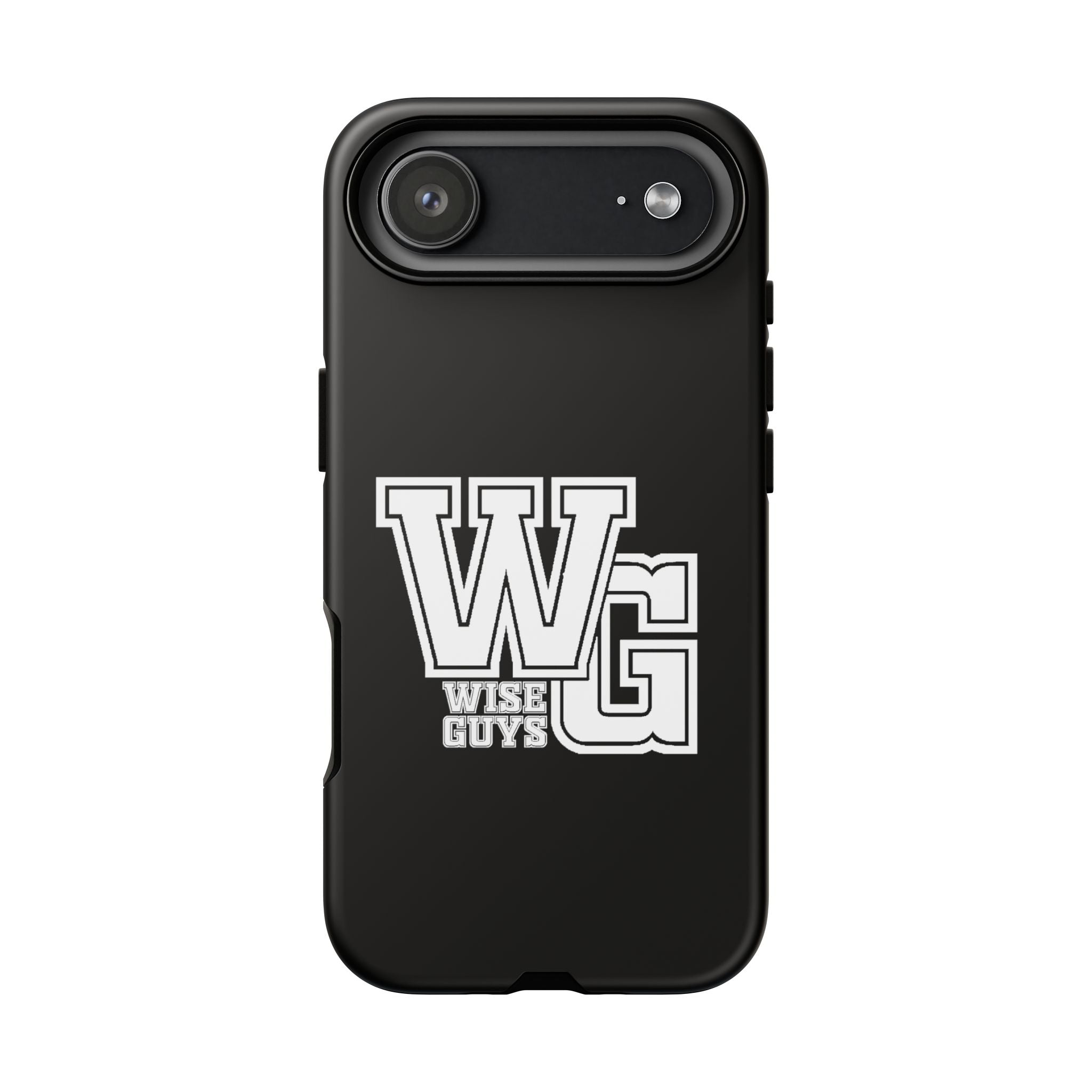 Wise Guys 'WG' Tough Phone Case — Protective White Phone Cover