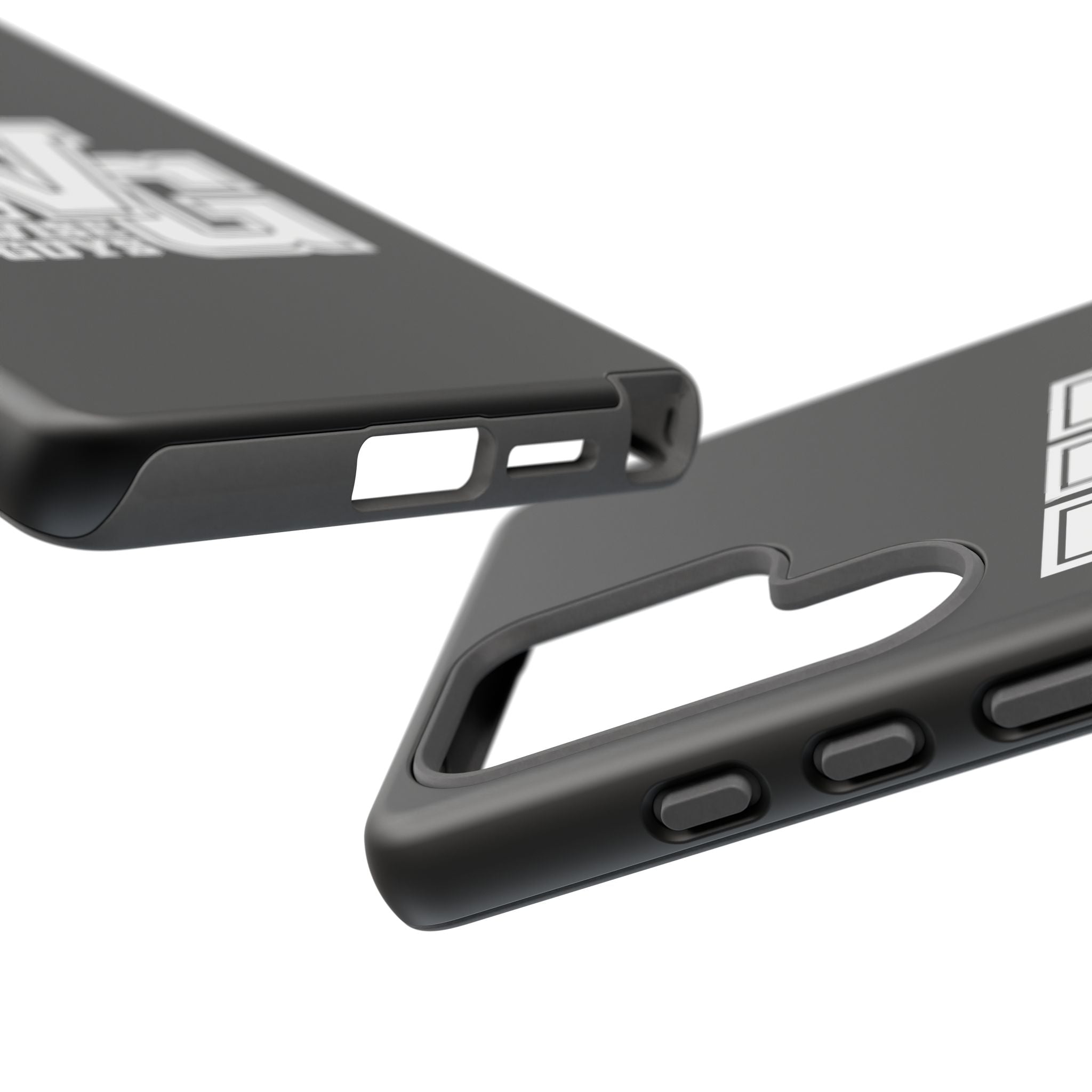 Wise Guys 'WG' Tough Phone Case — Protective White Phone Cover