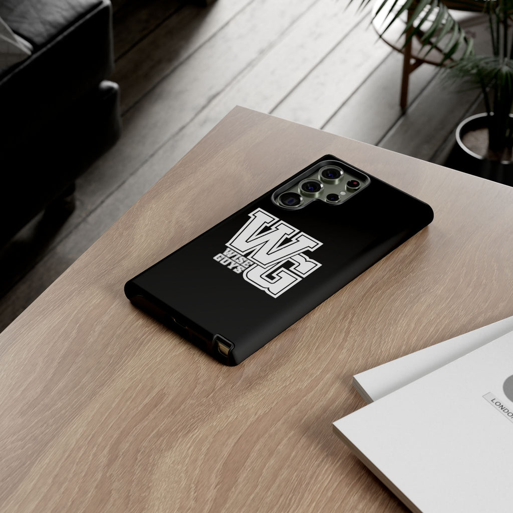 Wise Guys 'WG' Tough Phone Case — Protective White Phone Cover