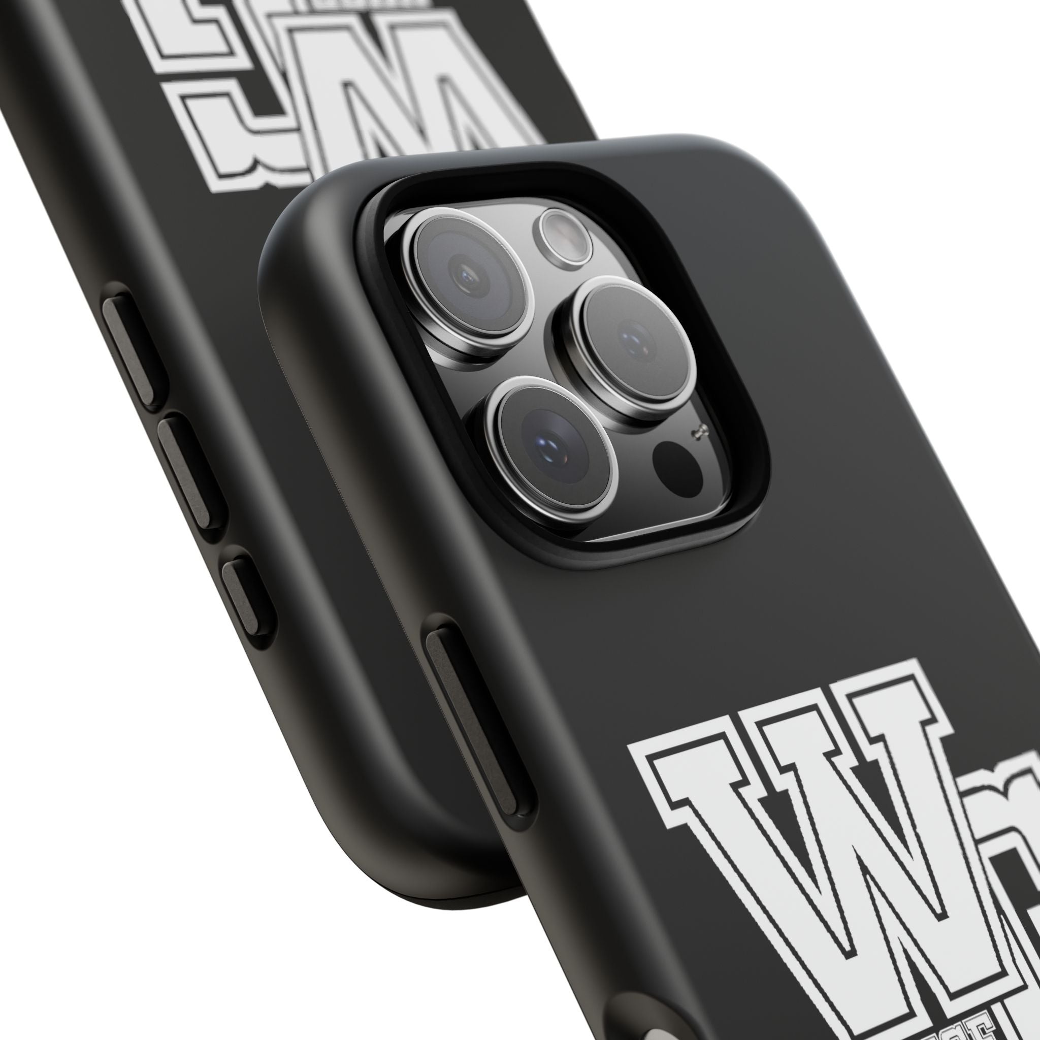 Wise Guys 'WG' Tough Phone Case — Protective White Phone Cover