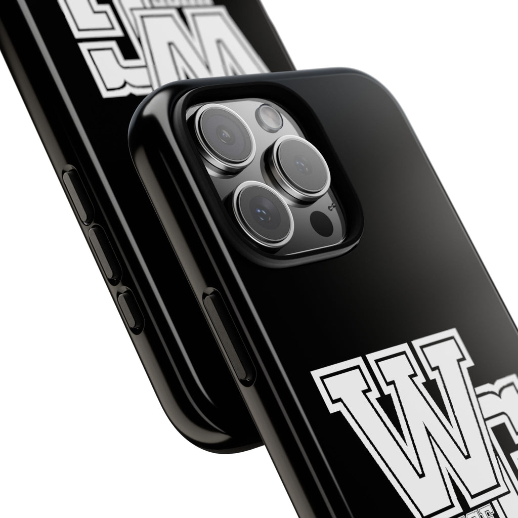 Wise Guys 'WG' Tough Phone Case — Protective White Phone Cover