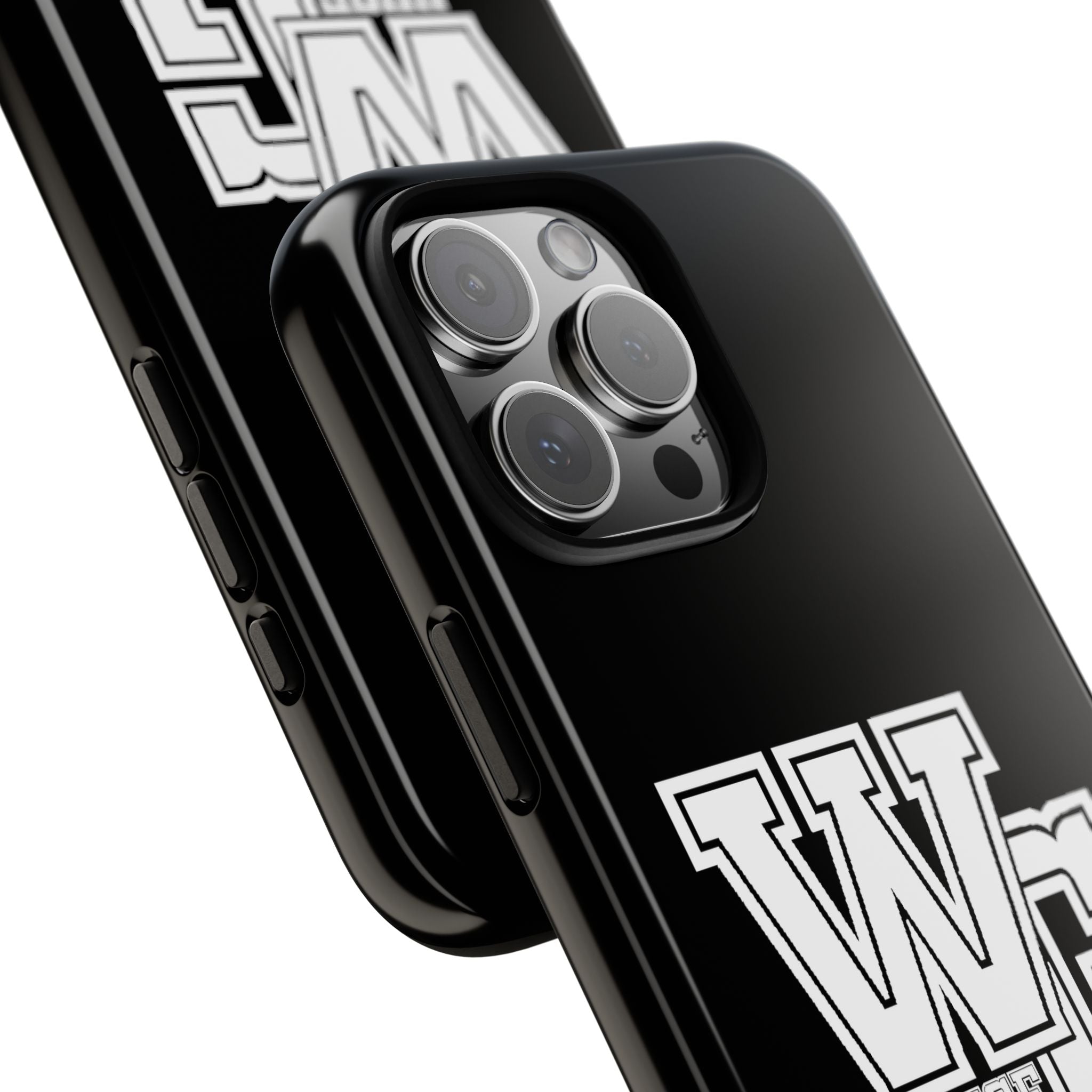 Wise Guys 'WG' Tough Phone Case — Protective White Phone Cover