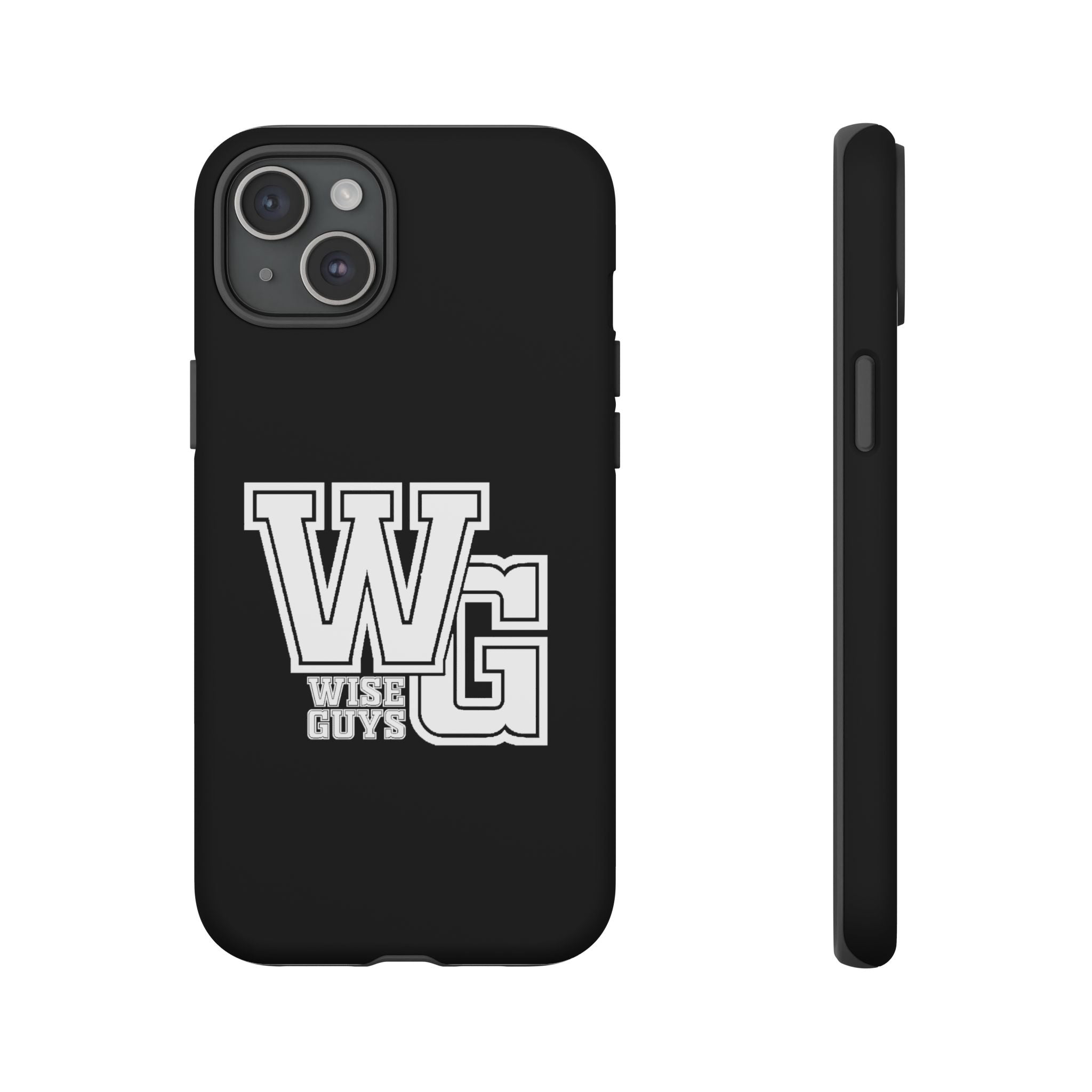 Wise Guys 'WG' Tough Phone Case — Protective White Phone Cover