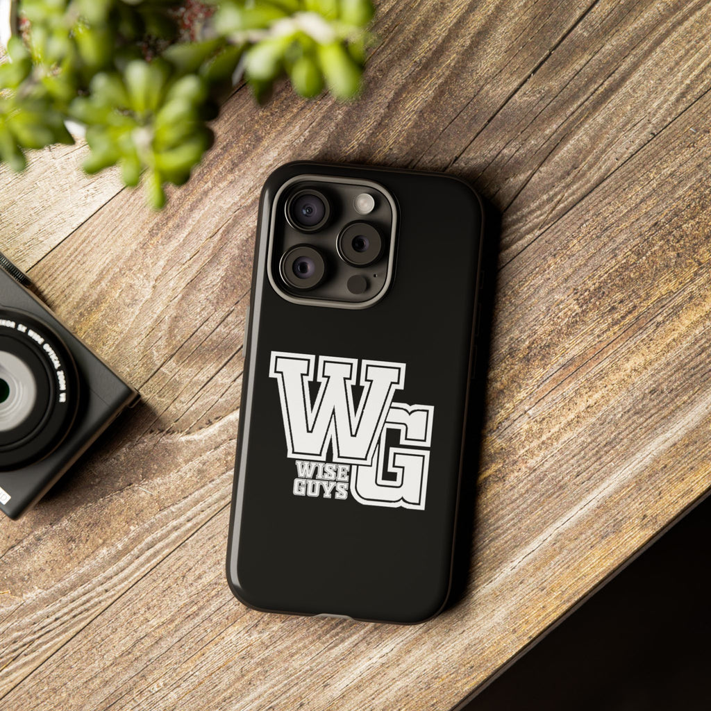 Wise Guys 'WG' Tough Phone Case — Protective White Phone Cover