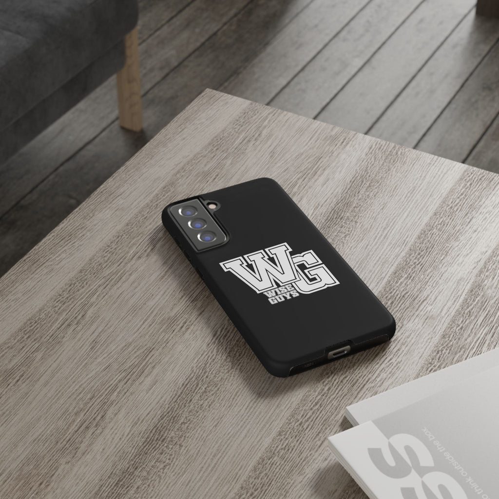 Wise Guys 'WG' Tough Phone Case — Protective White Phone Cover