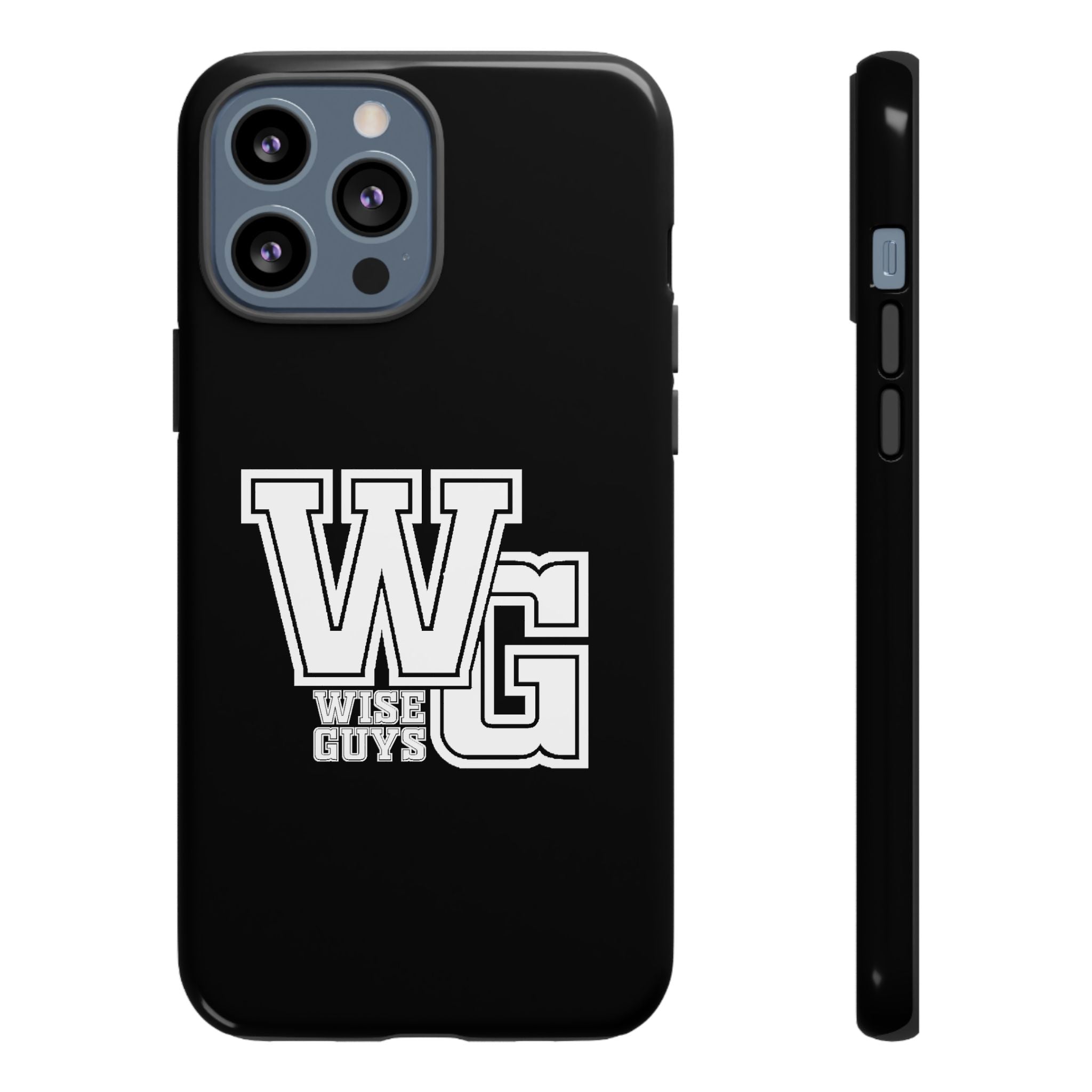 Wise Guys 'WG' Tough Phone Case — Protective White Phone Cover