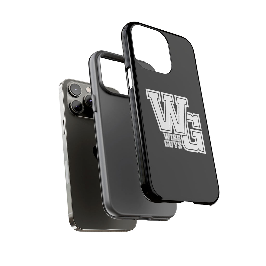 Wise Guys 'WG' Tough Phone Case — Protective White Phone Cover