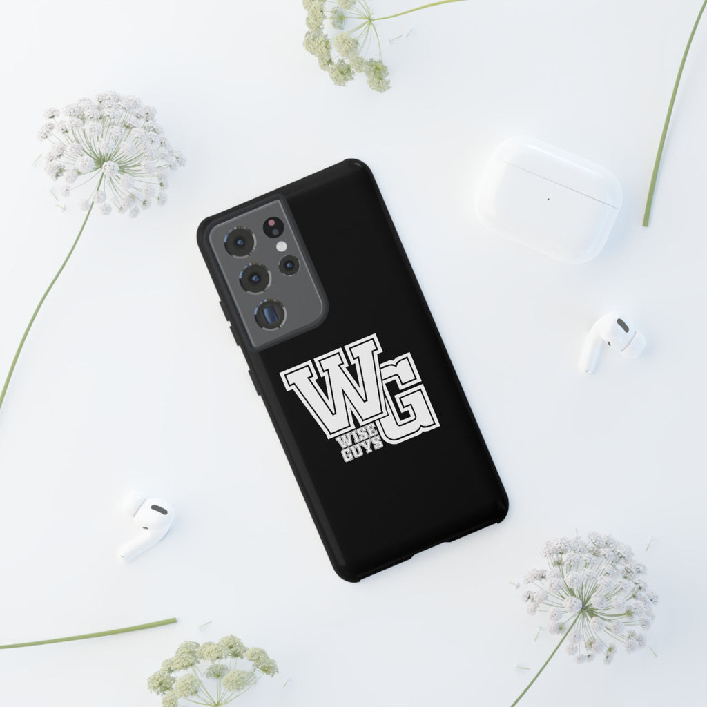 Wise Guys 'WG' Tough Phone Case — Protective White Phone Cover