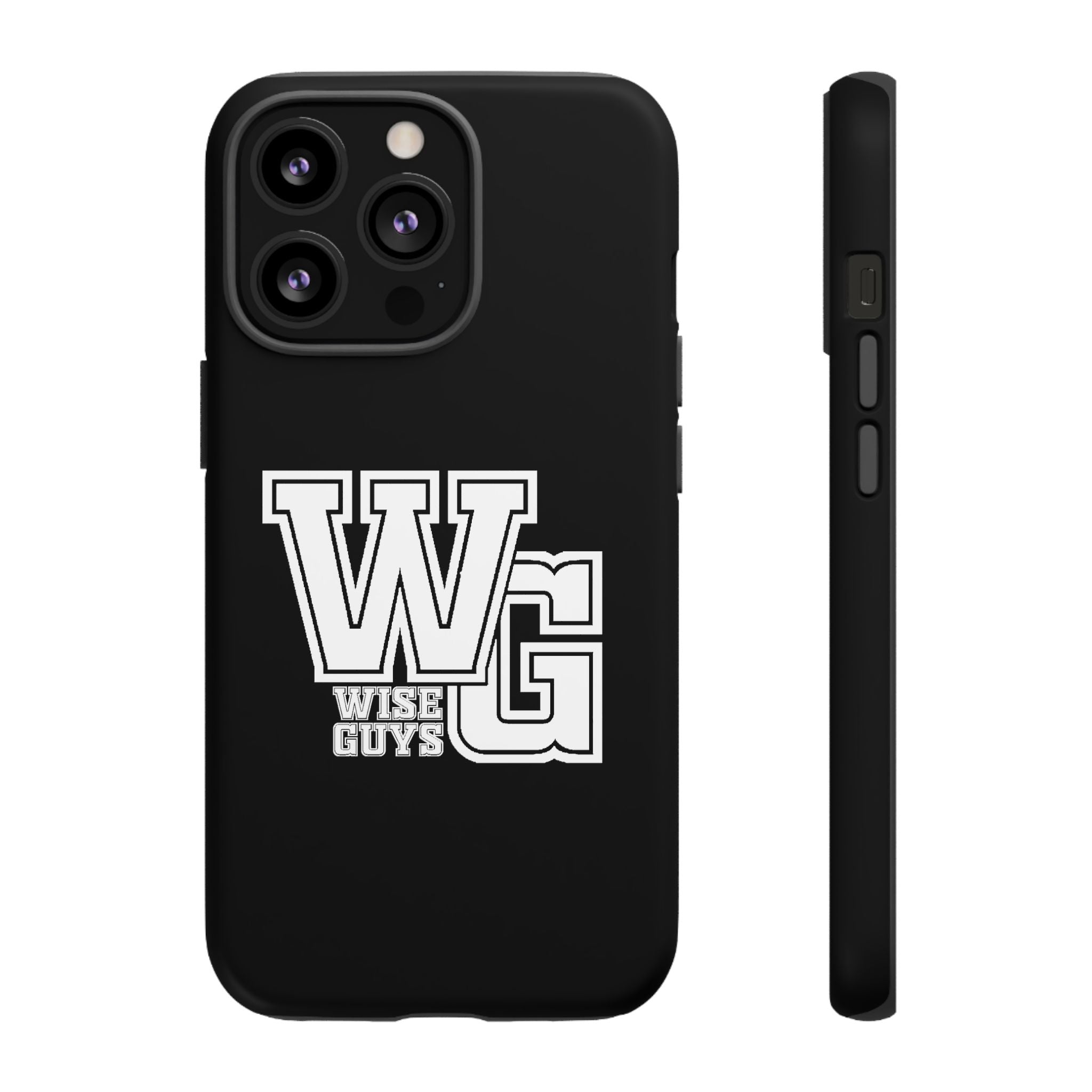 Wise Guys 'WG' Tough Phone Case — Protective White Phone Cover
