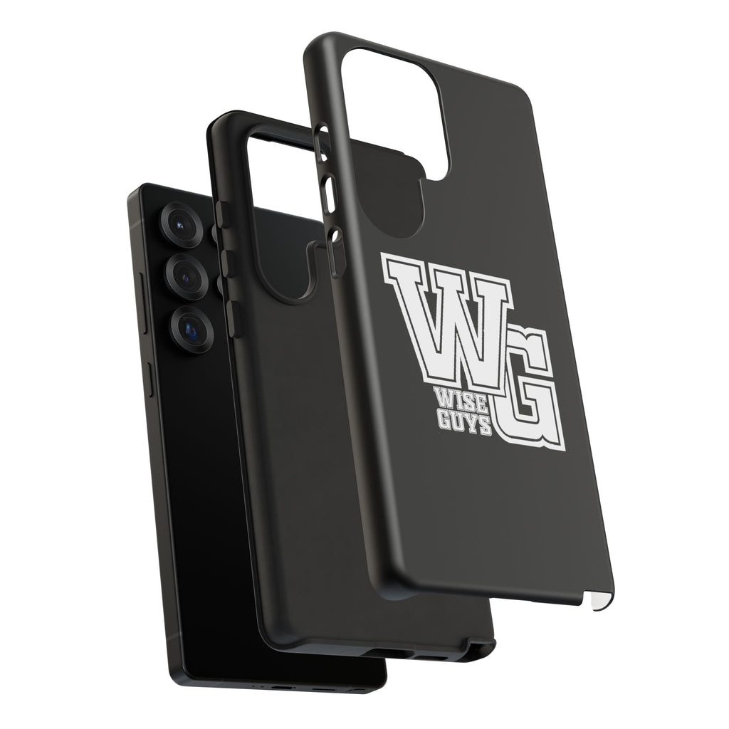 Wise Guys 'WG' Tough Phone Case — Protective White Phone Cover