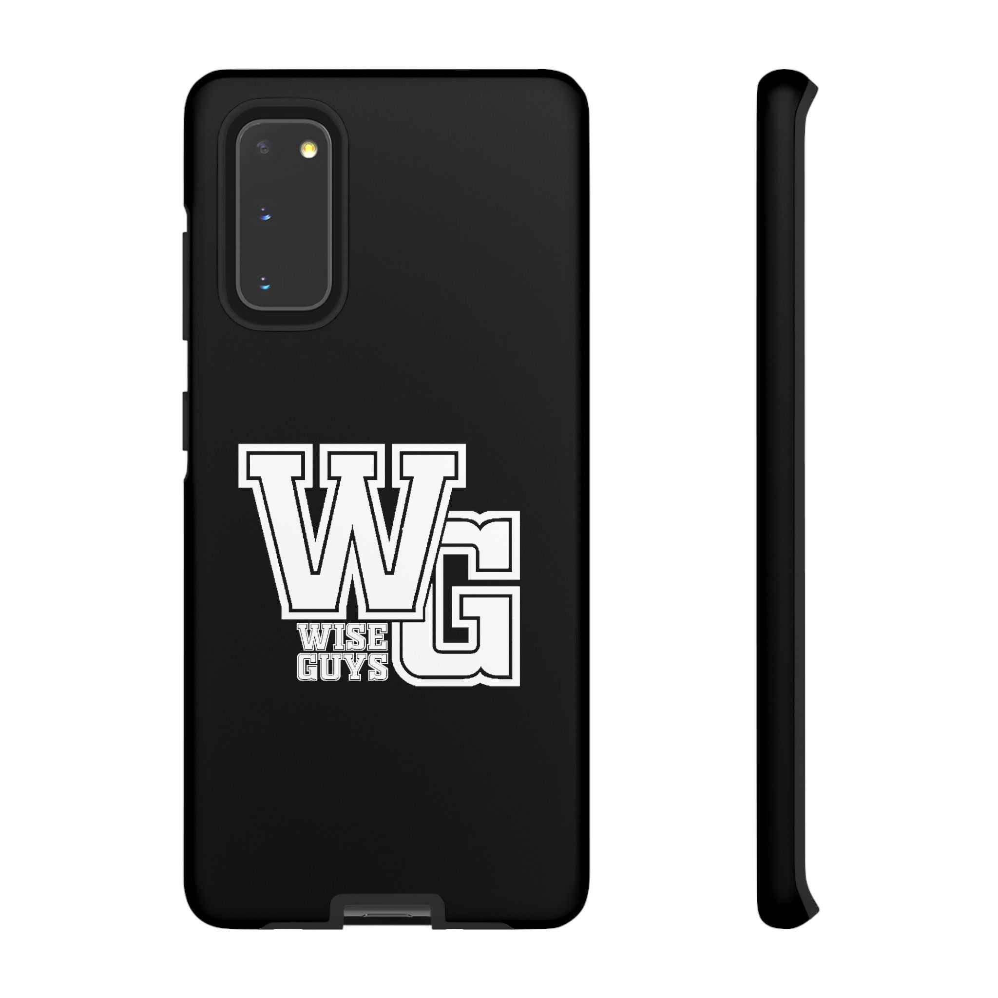 Wise Guys 'WG' Tough Phone Case — Protective White Phone Cover