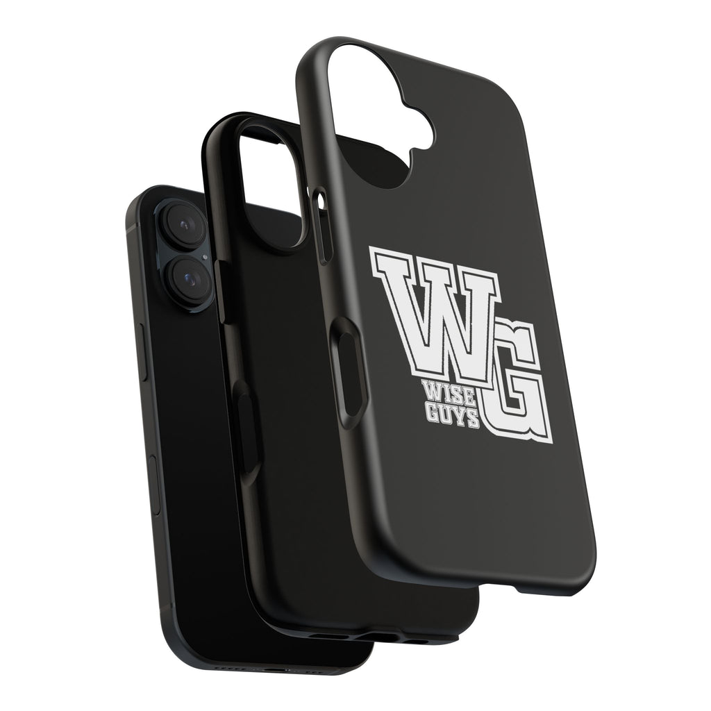 Wise Guys 'WG' Tough Phone Case — Protective White Phone Cover