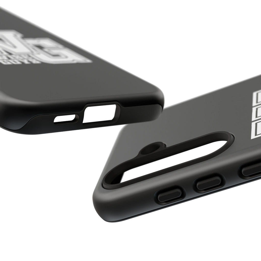 Wise Guys 'WG' Tough Phone Case — Protective White Phone Cover