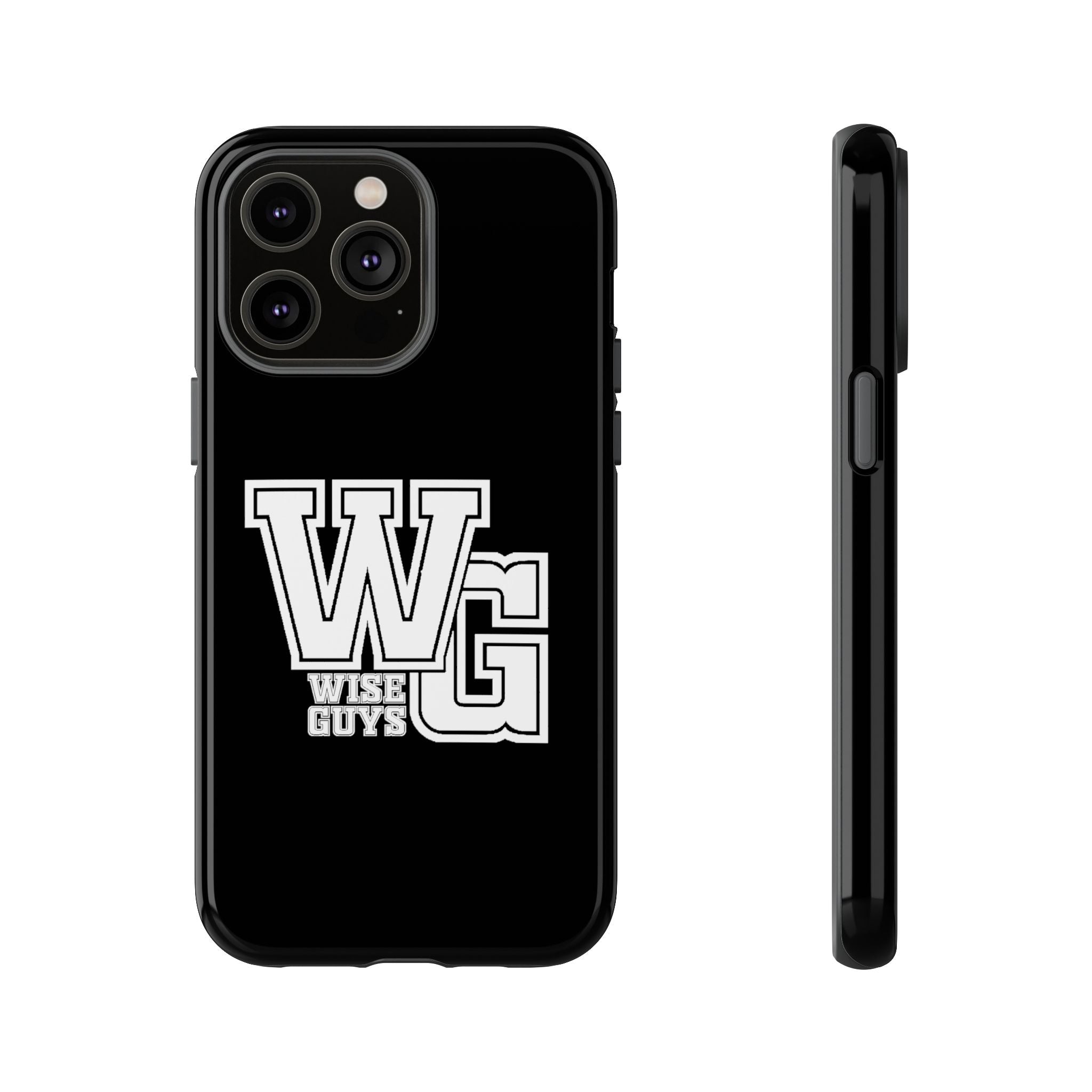 Wise Guys 'WG' Tough Phone Case — Protective White Phone Cover
