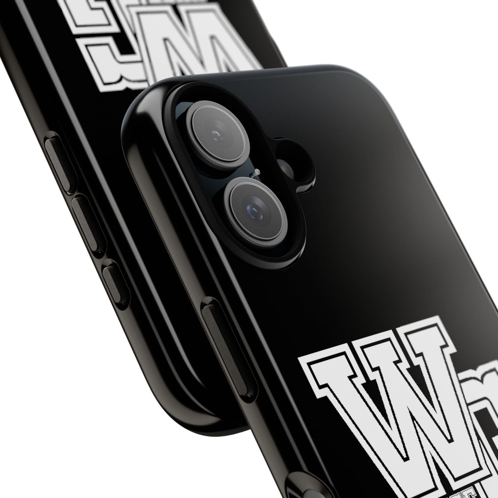 Wise Guys 'WG' Tough Phone Case — Protective White Phone Cover