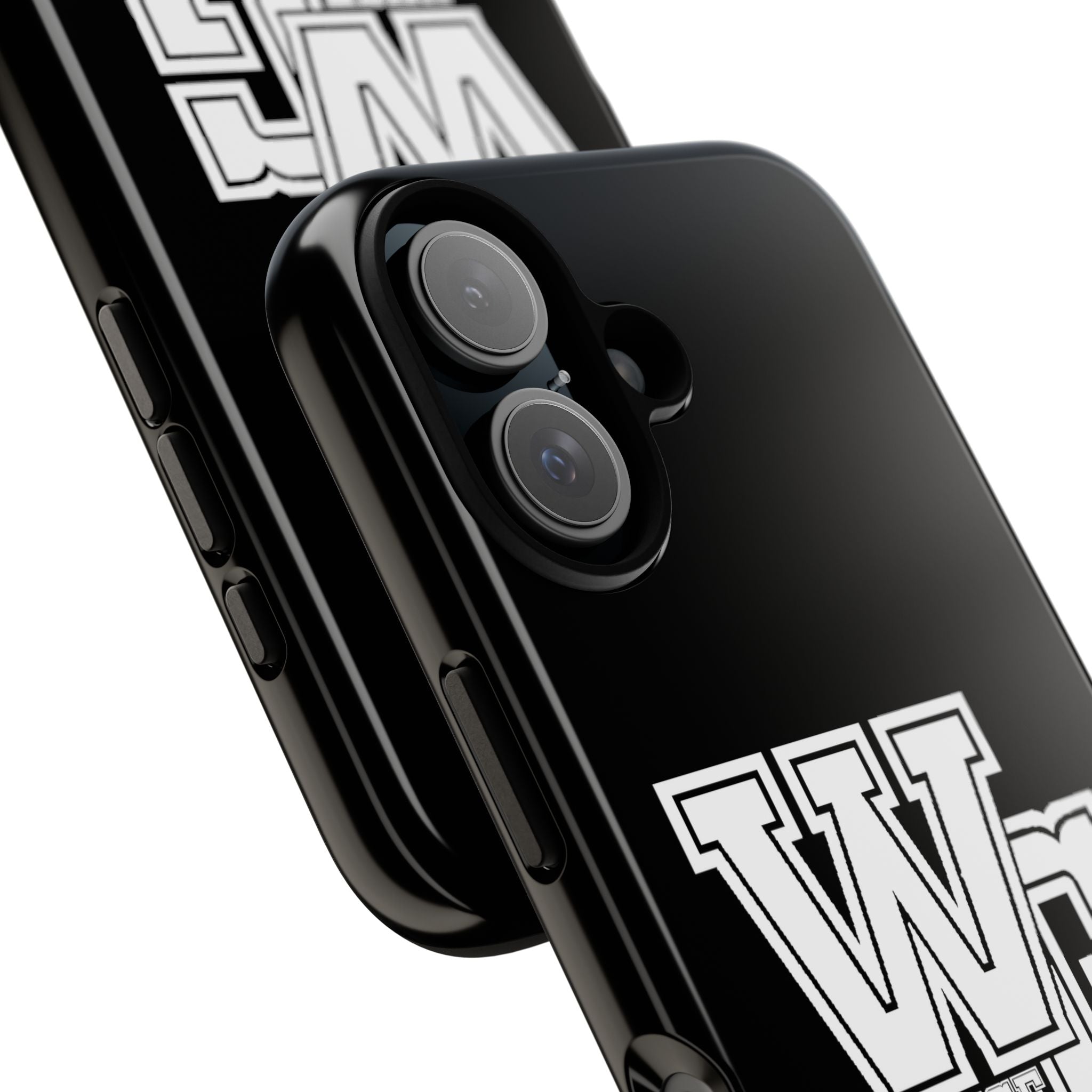 Wise Guys 'WG' Tough Phone Case — Protective White Phone Cover