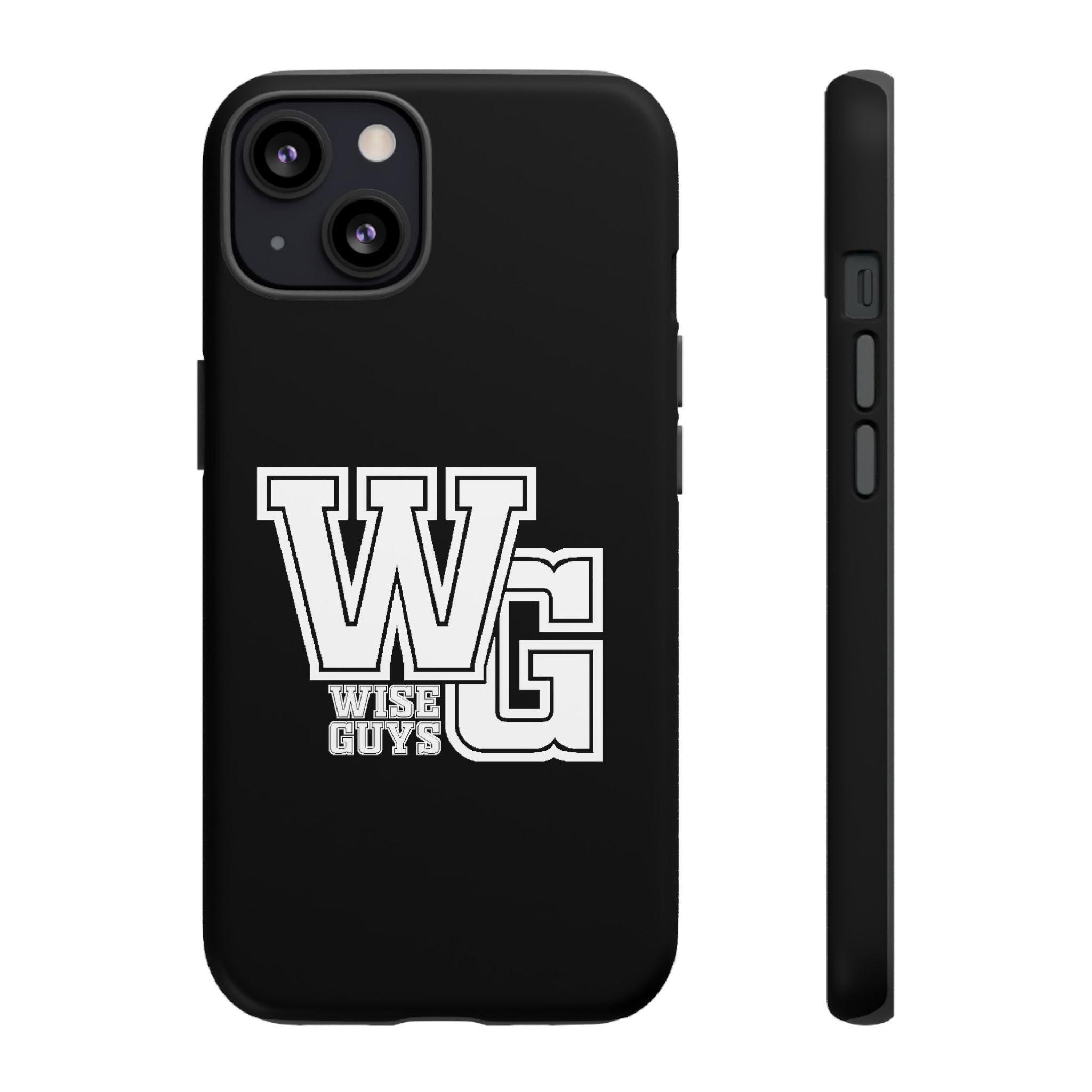 Wise Guys 'WG' Tough Phone Case — Protective White Phone Cover