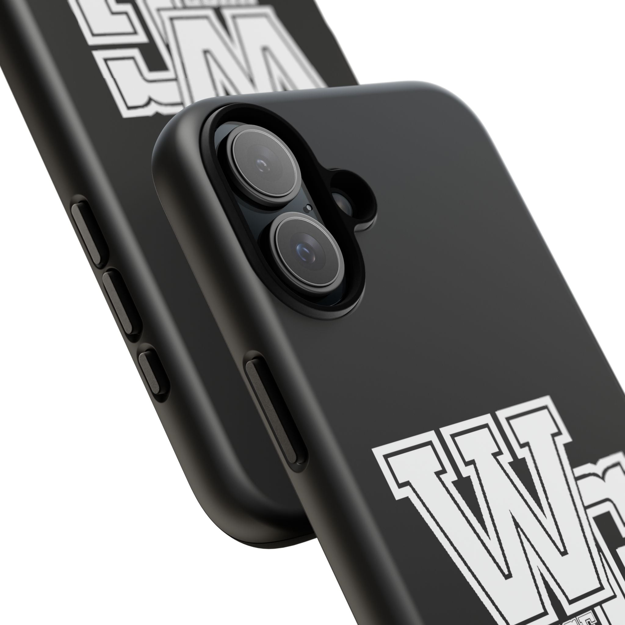 Wise Guys 'WG' Tough Phone Case — Protective White Phone Cover