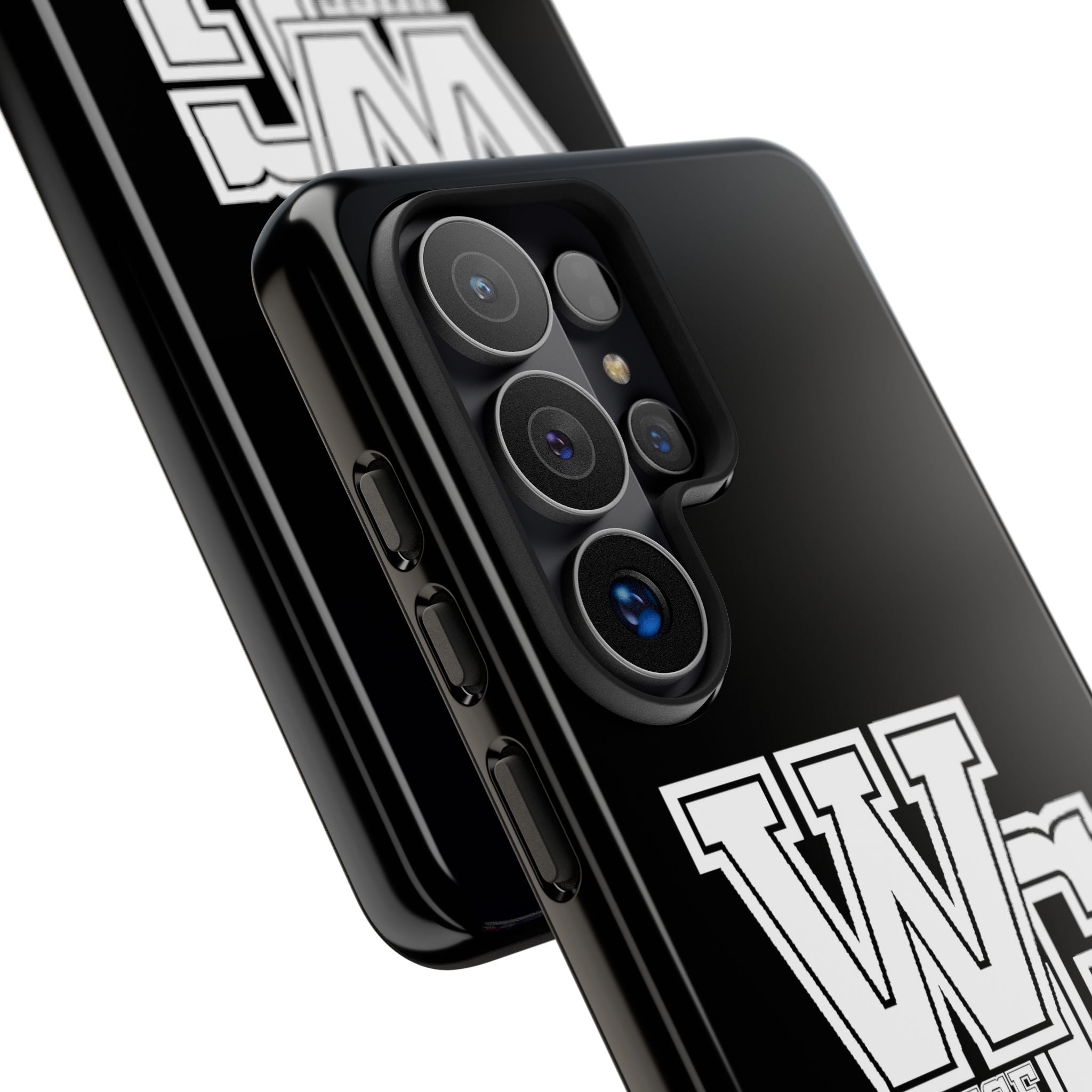 Wise Guys 'WG' Tough Phone Case — Protective White Phone Cover