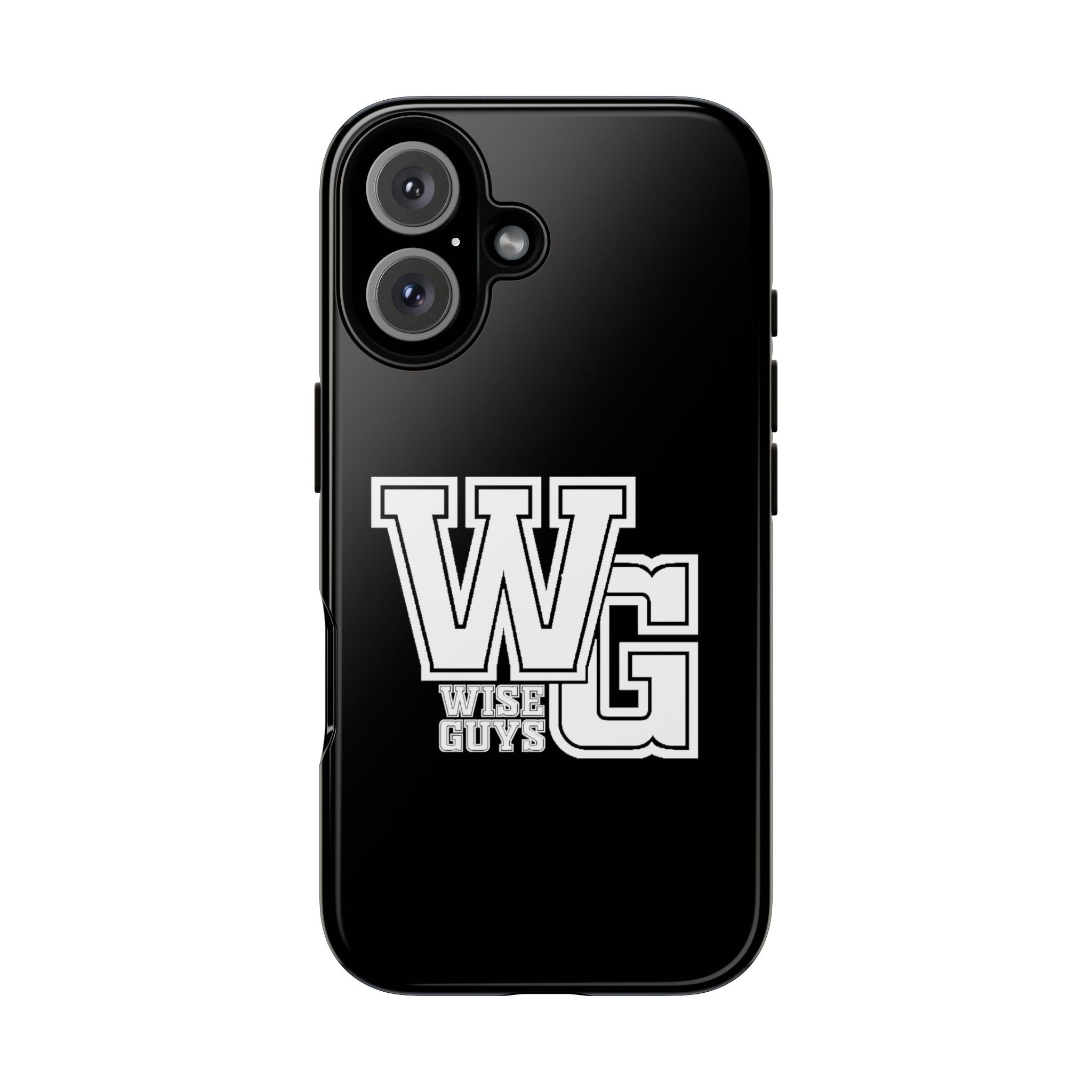 Wise Guys 'WG' Tough Phone Case — Protective White Phone Cover