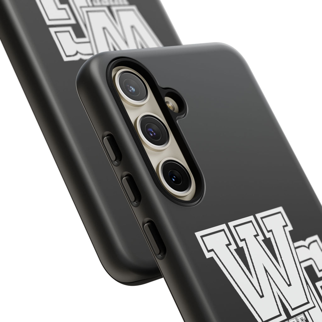 Wise Guys 'WG' Tough Phone Case — Protective White Phone Cover