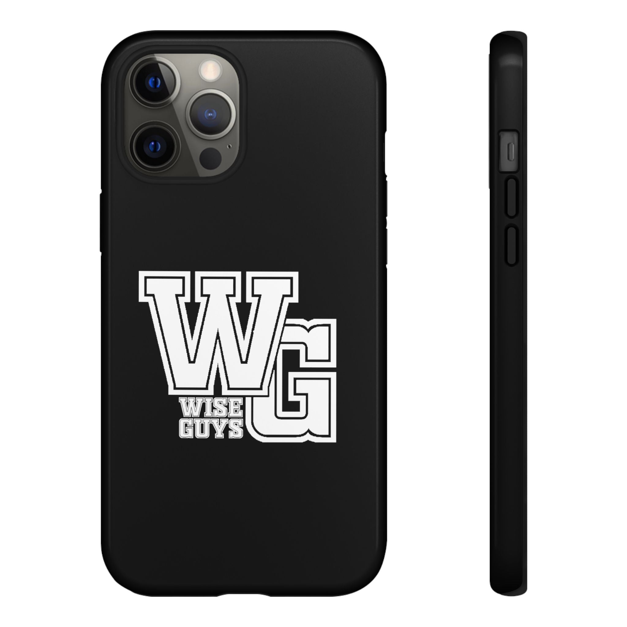Wise Guys 'WG' Tough Phone Case — Protective White Phone Cover