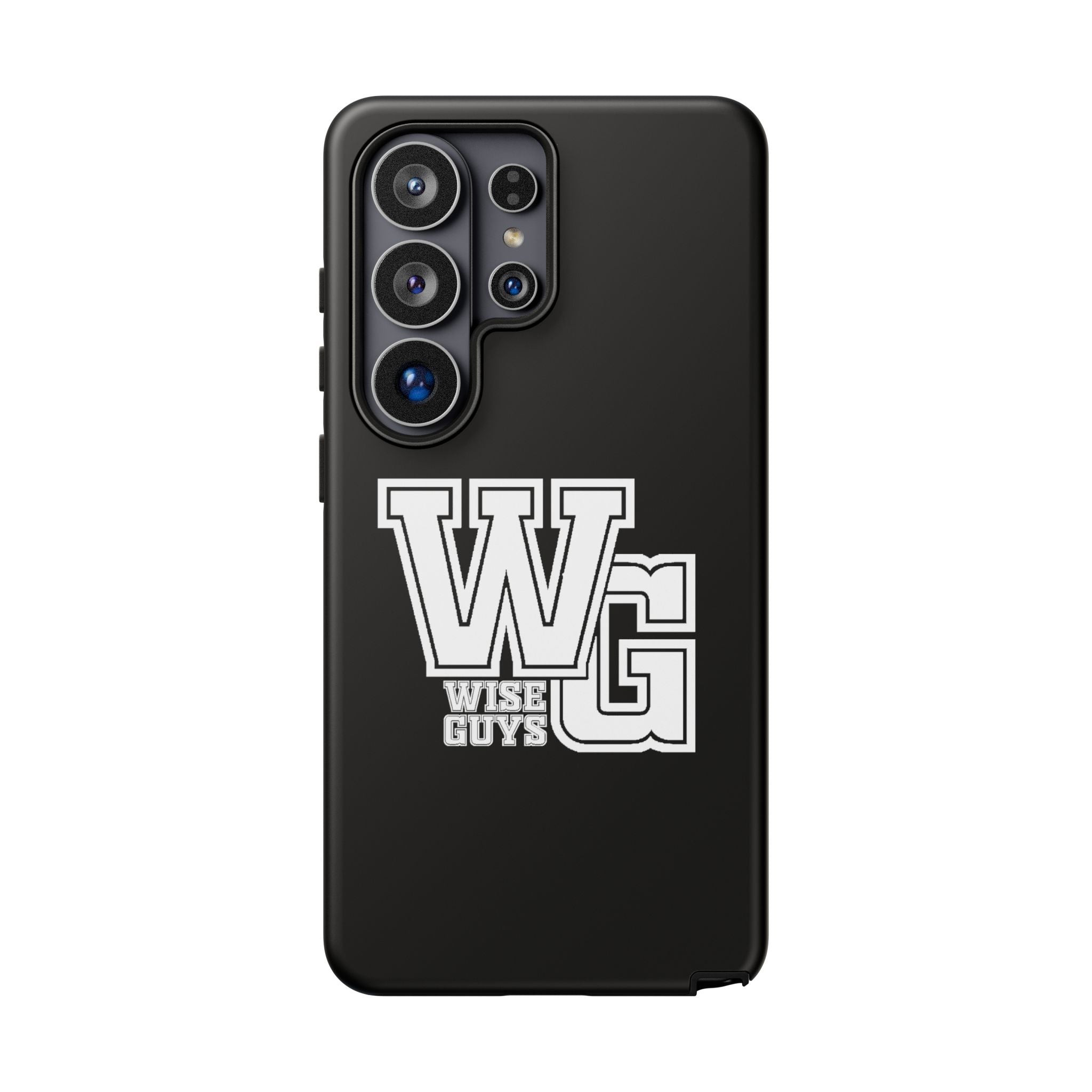 Wise Guys 'WG' Tough Phone Case — Protective White Phone Cover