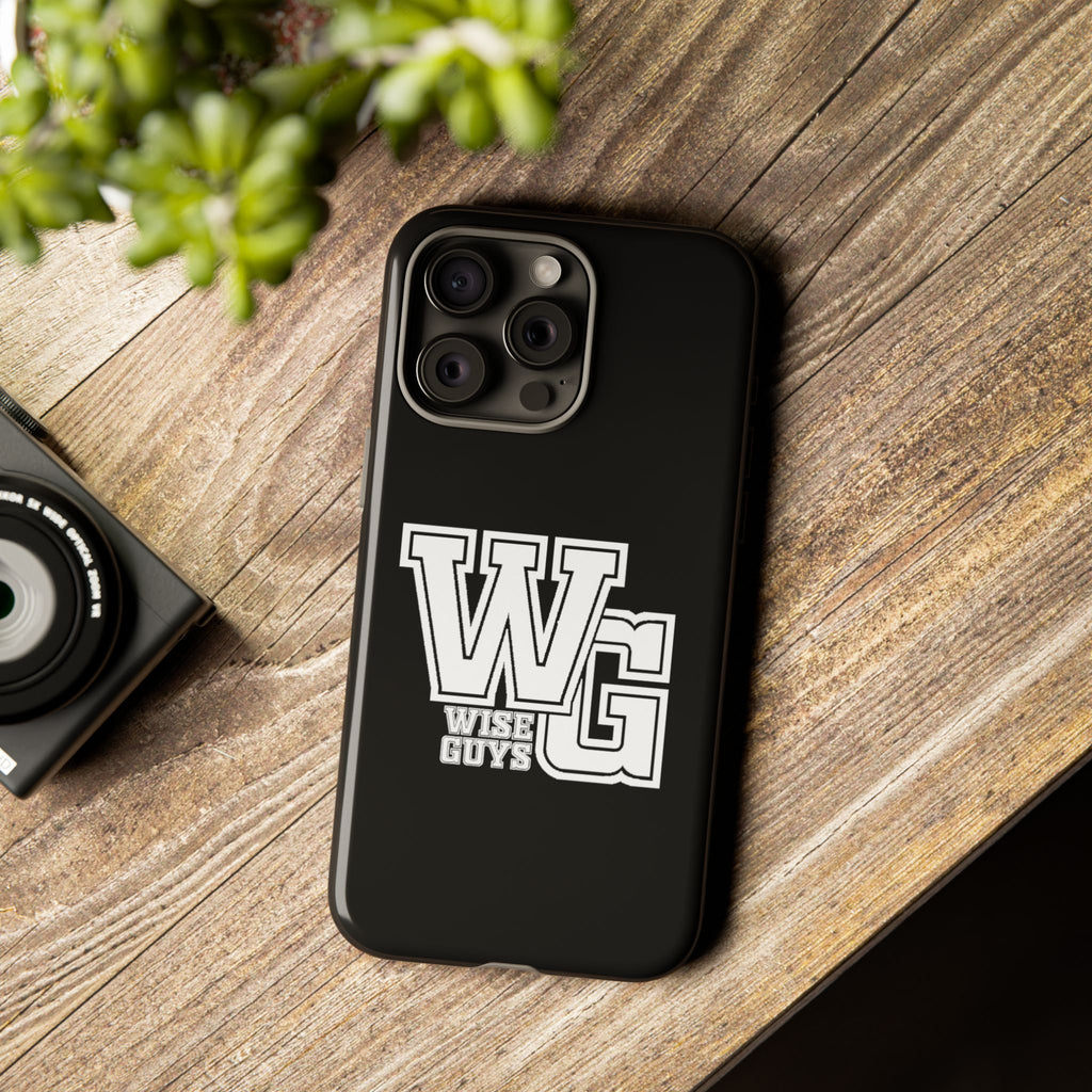 Wise Guys 'WG' Tough Phone Case — Protective White Phone Cover