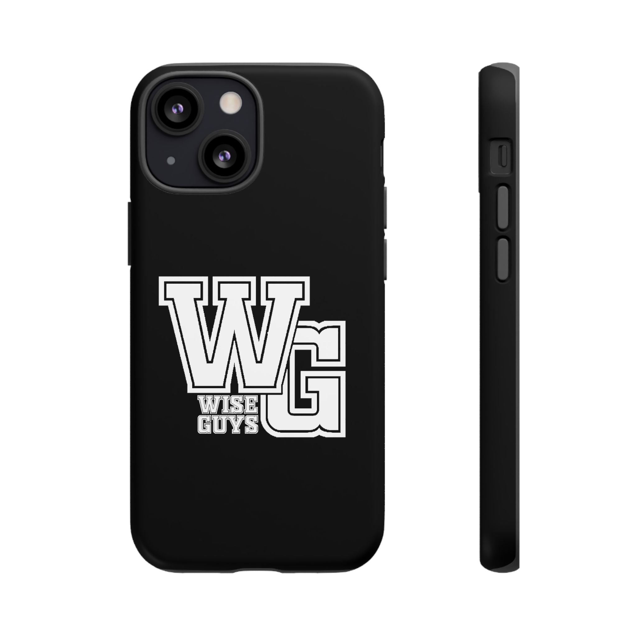Wise Guys 'WG' Tough Phone Case — Protective White Phone Cover