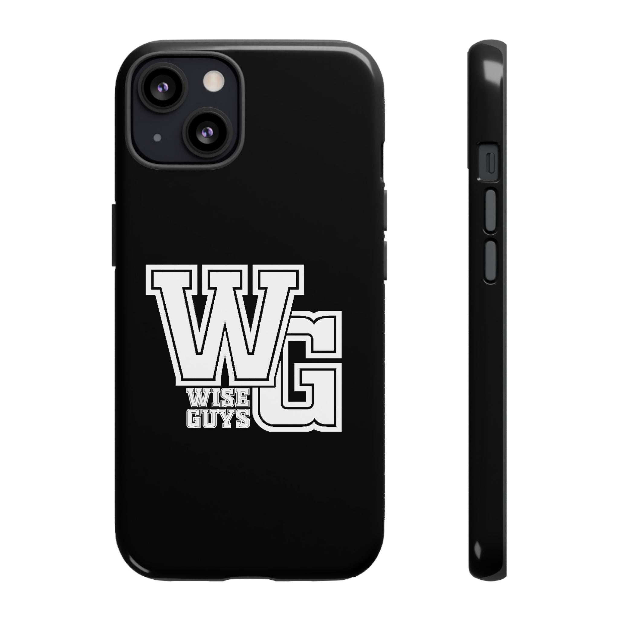 Wise Guys 'WG' Tough Phone Case — Protective White Phone Cover