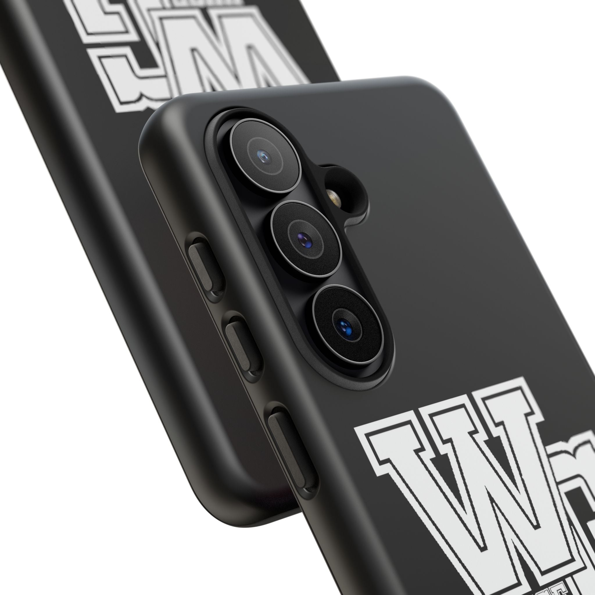 Wise Guys 'WG' Tough Phone Case — Protective White Phone Cover