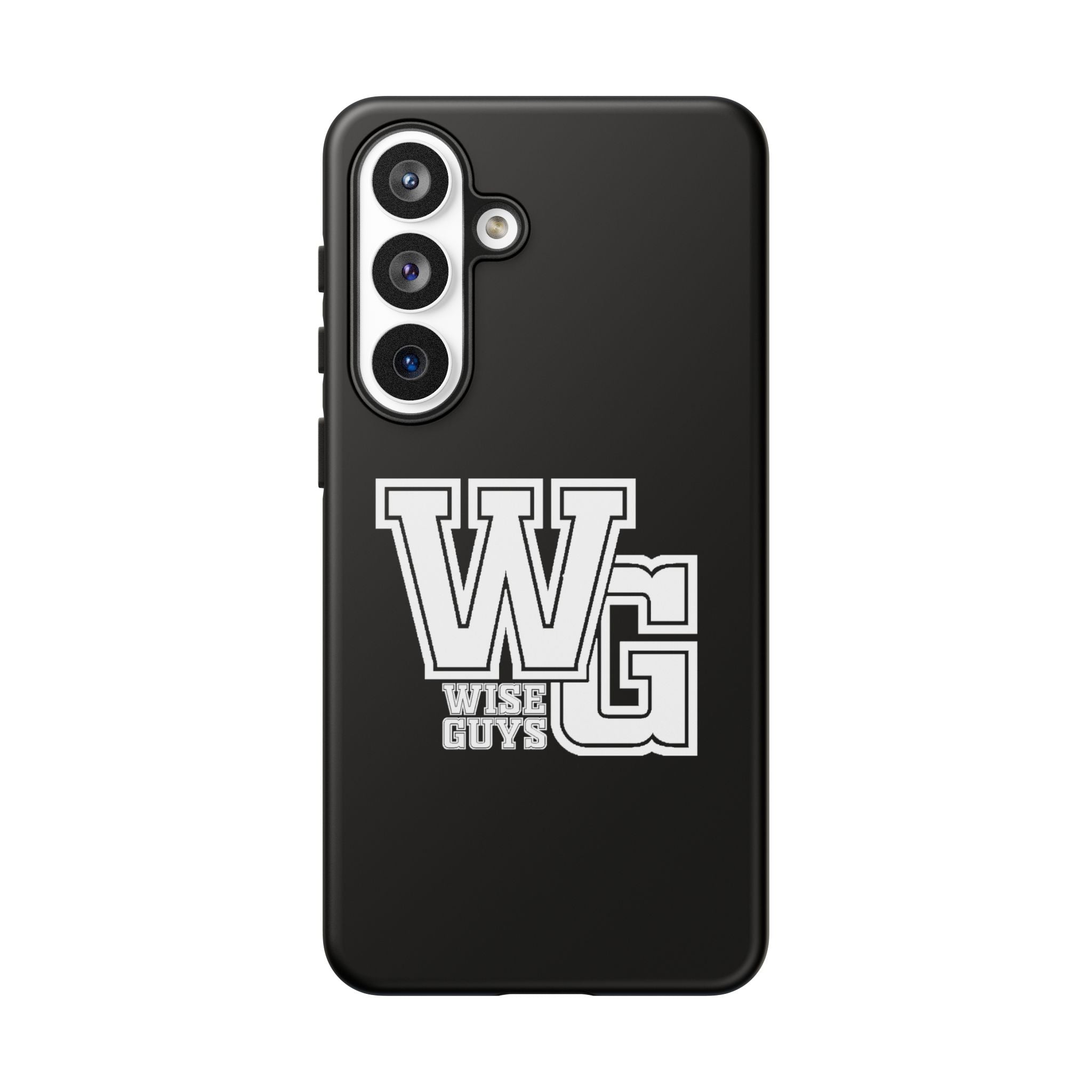 Wise Guys 'WG' Tough Phone Case — Protective White Phone Cover