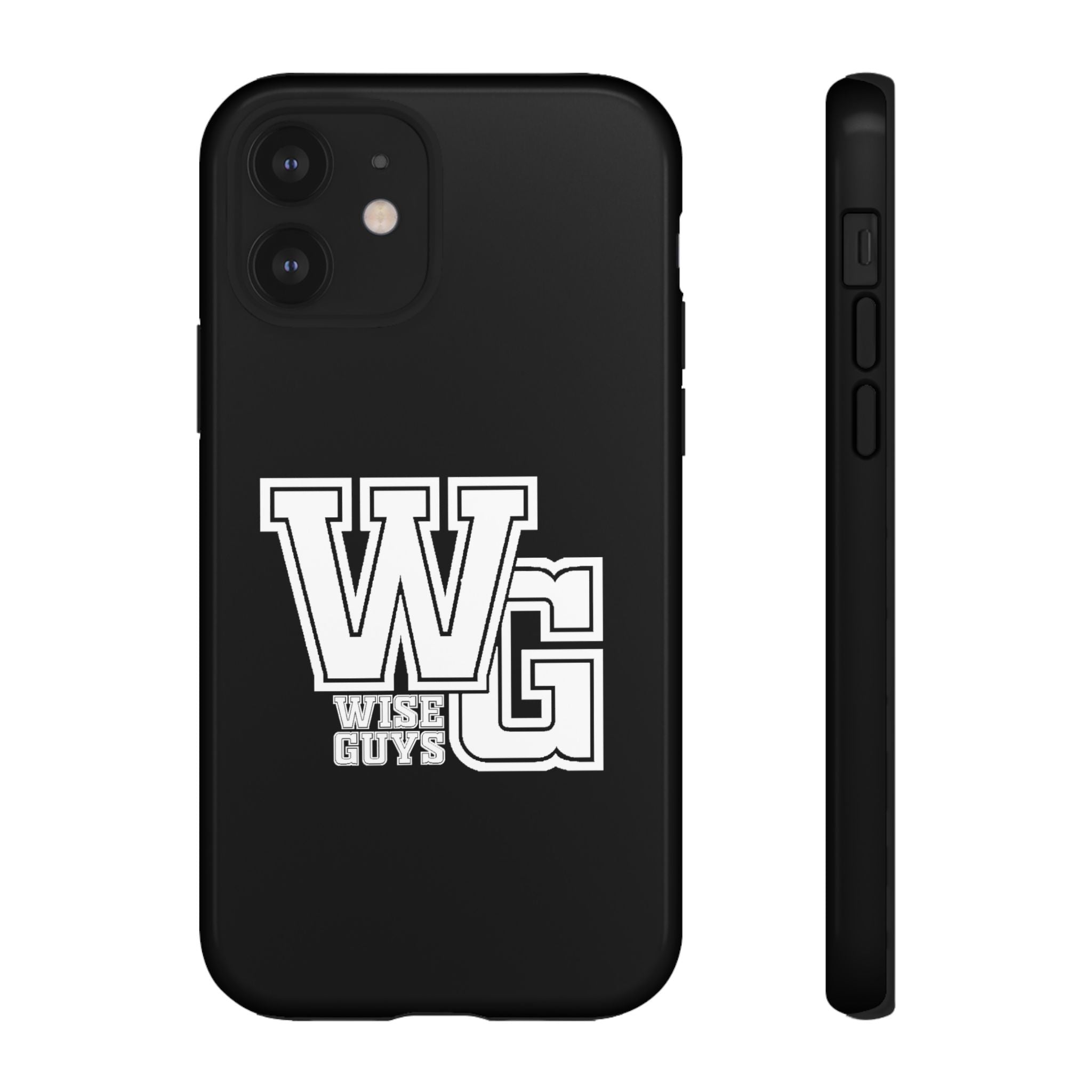 Wise Guys 'WG' Tough Phone Case — Protective White Phone Cover