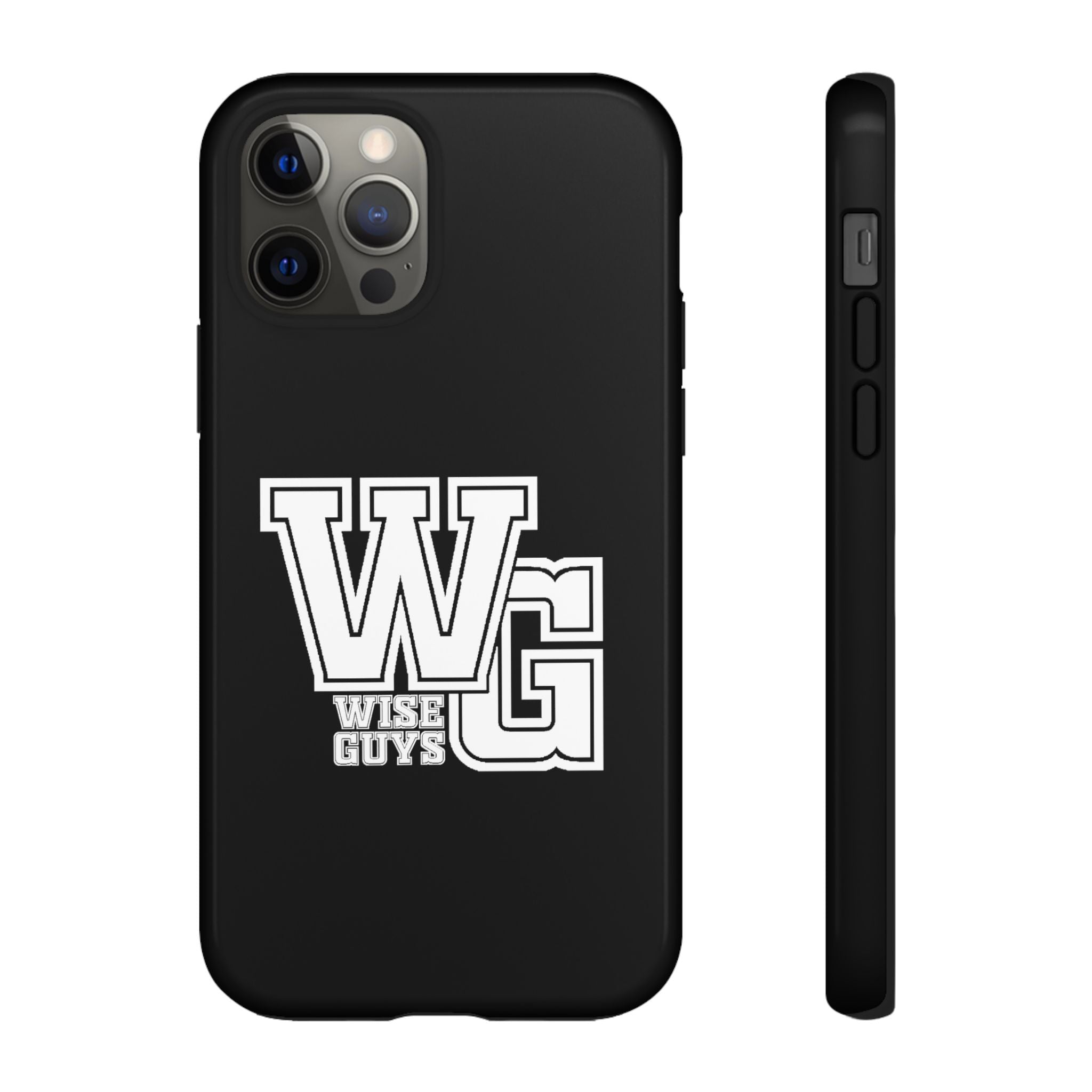 Wise Guys 'WG' Tough Phone Case — Protective White Phone Cover